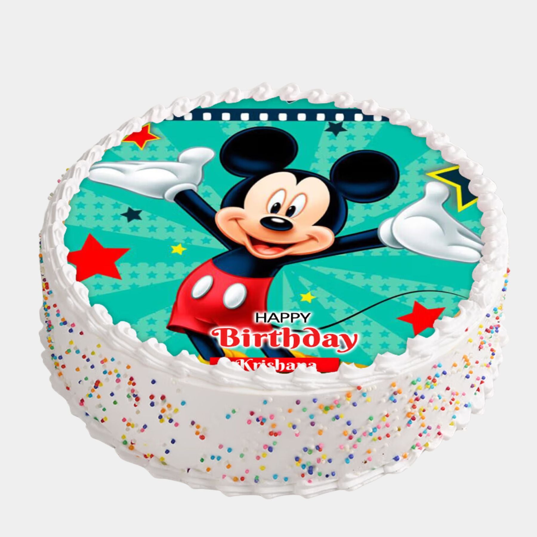 Mickey Poster Cake