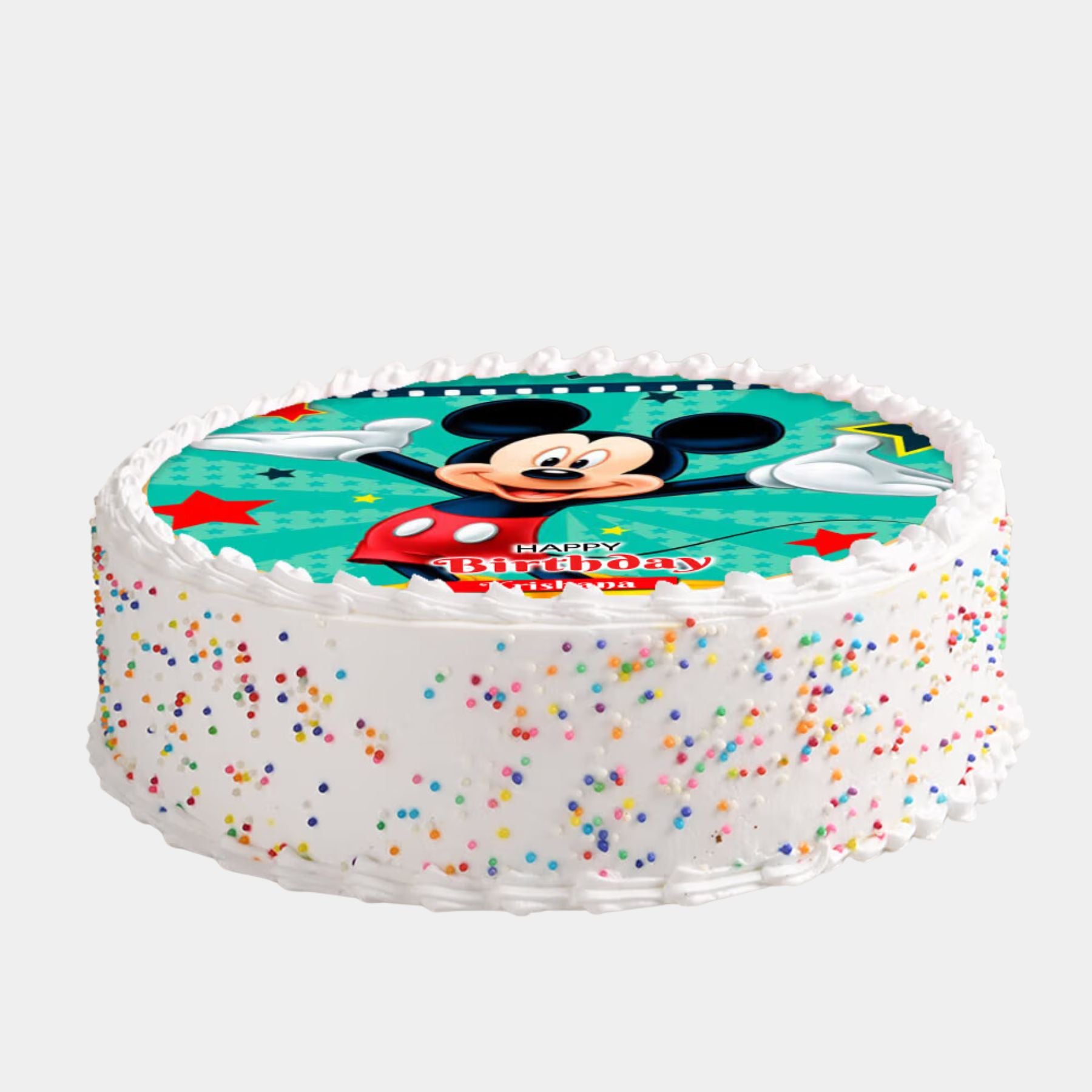 Mickey Poster Cake