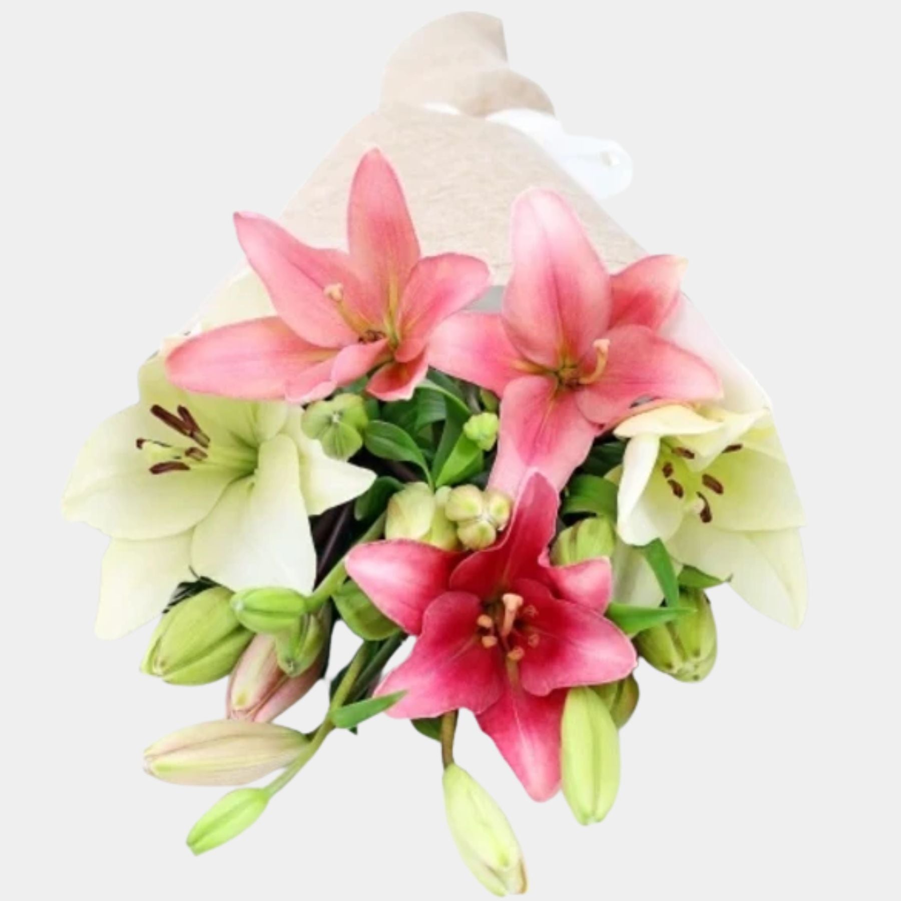 Bouquet of Mixed 5 Pastel Lily