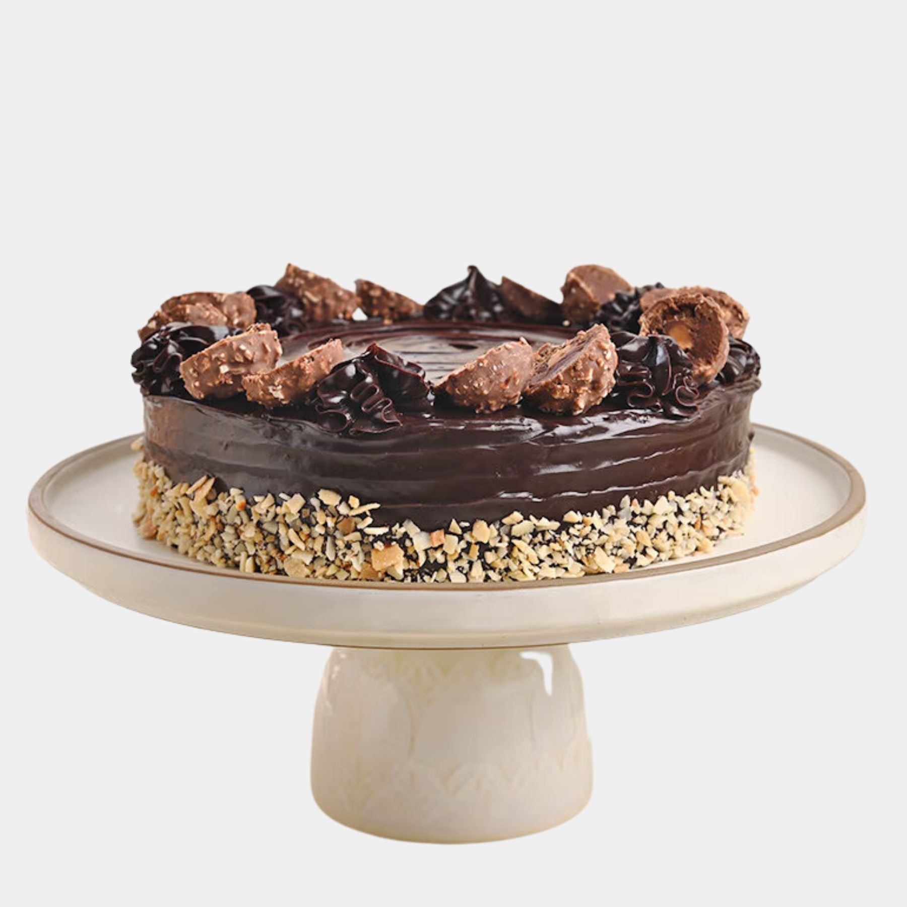 Chocolatey Ferrero Rocher Cake