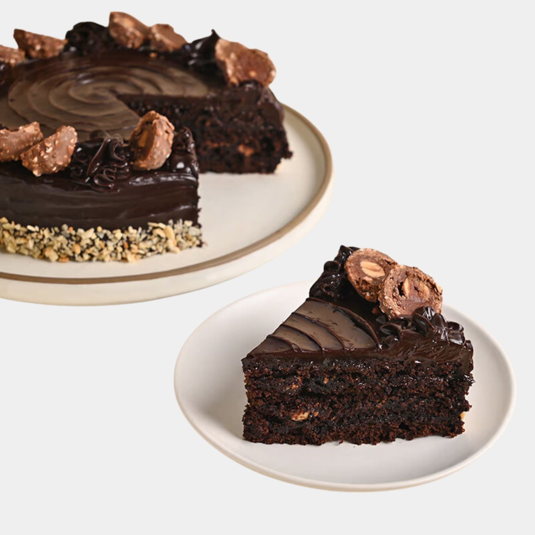 Chocolatey Ferrero Rocher Cake