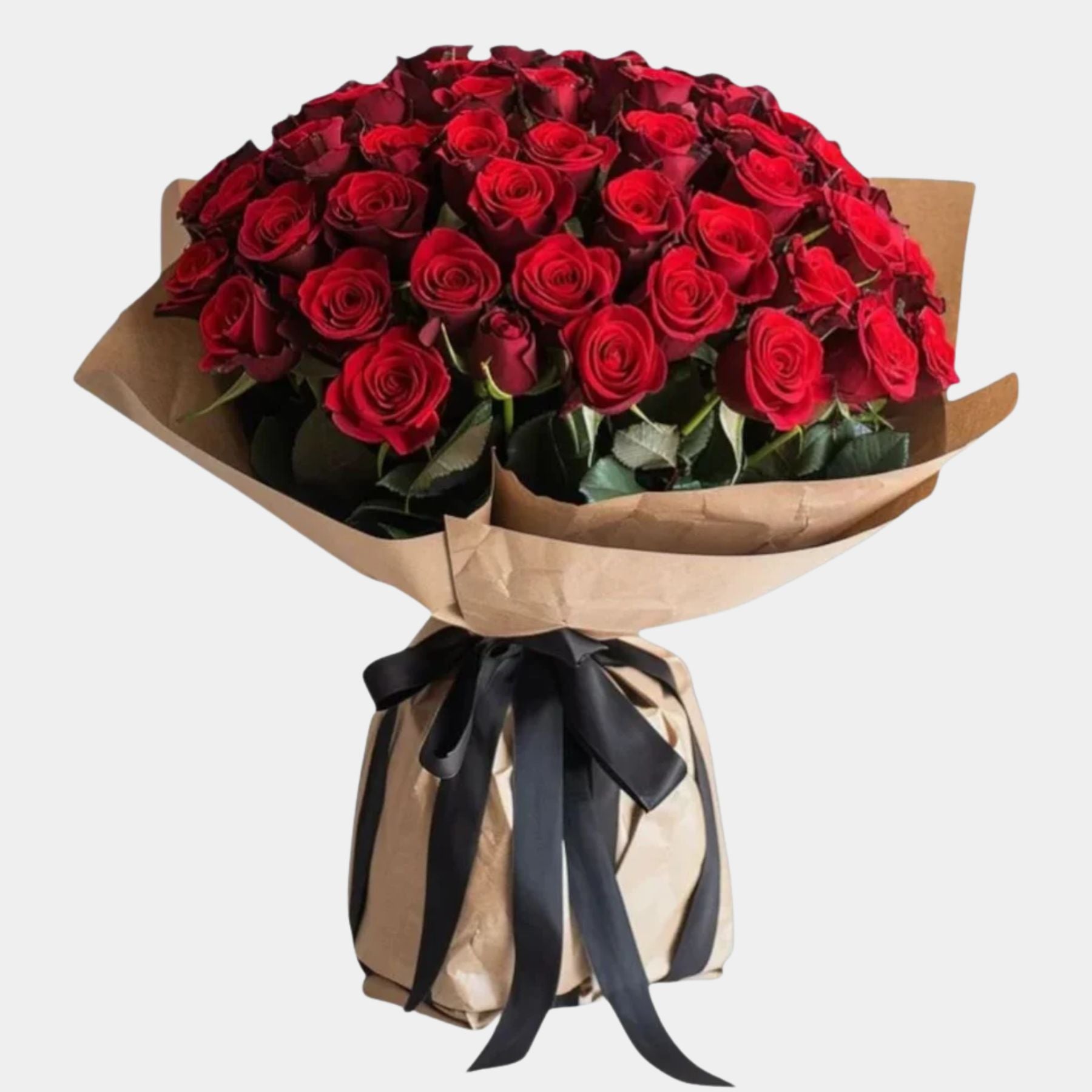 Fresh 100 Red Roses Bouquet