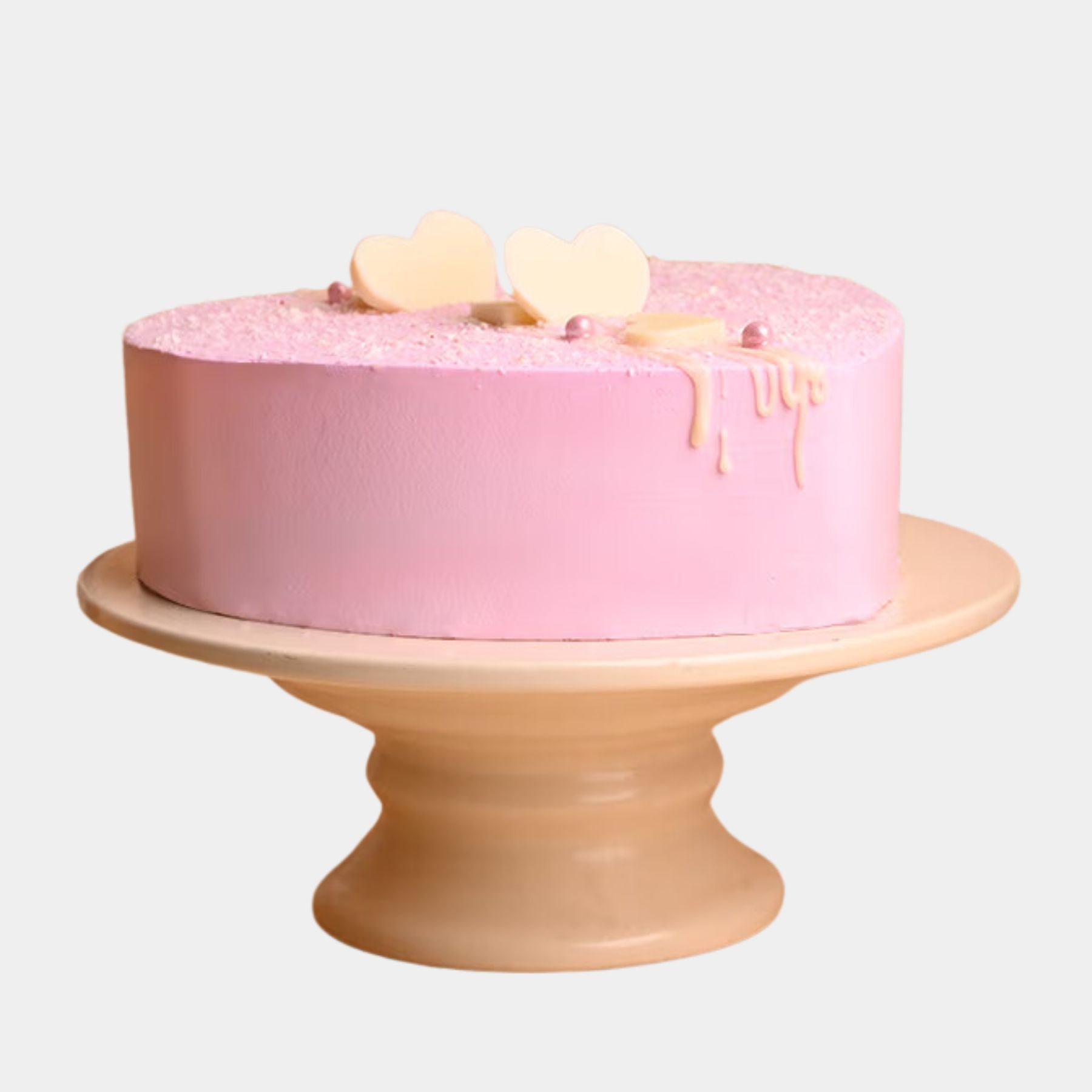 Heart Shape Strawberry Cake