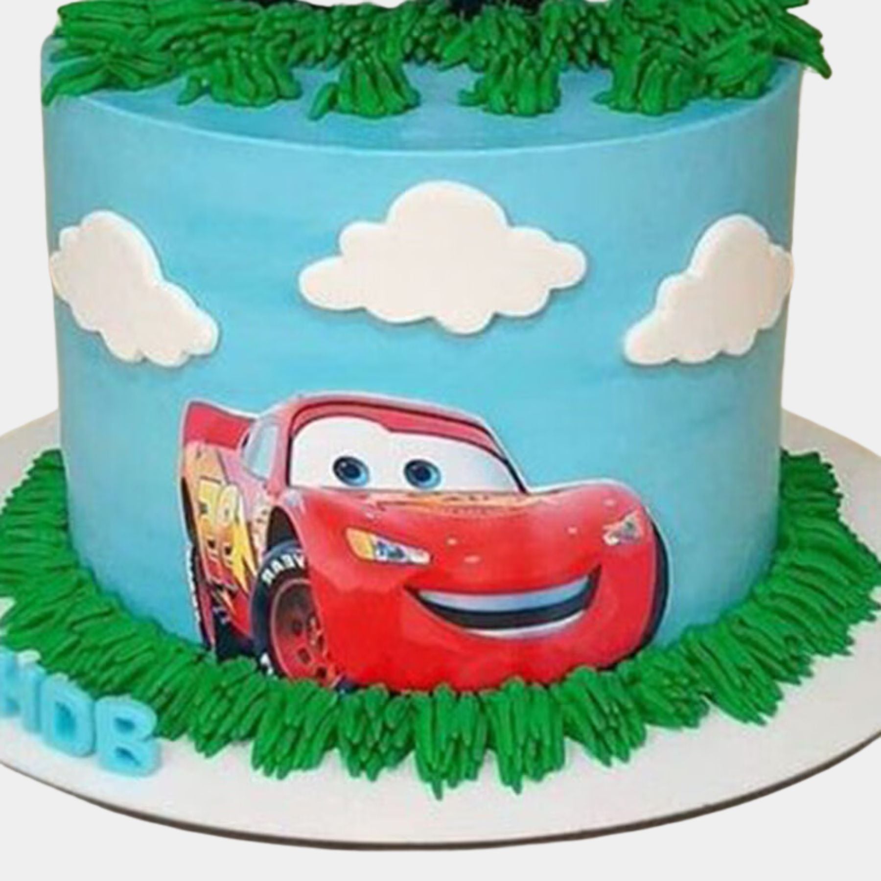 Mcqueen and Mater Fondant Kids Cake