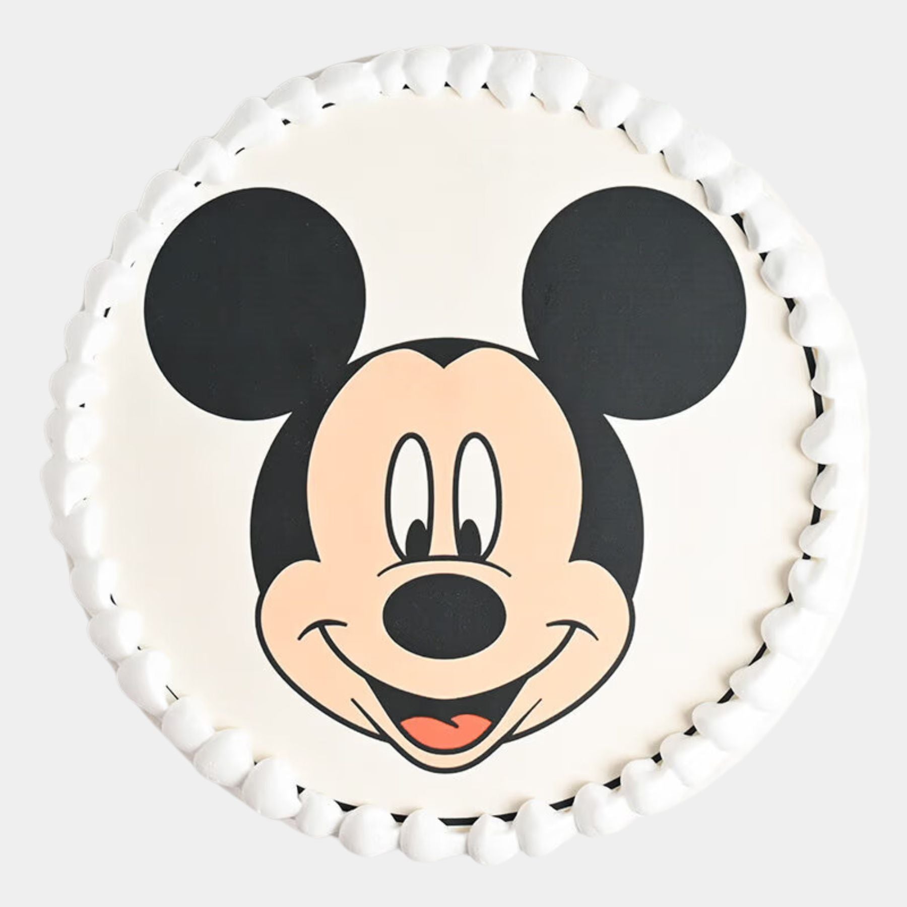 Mickey Face Cake