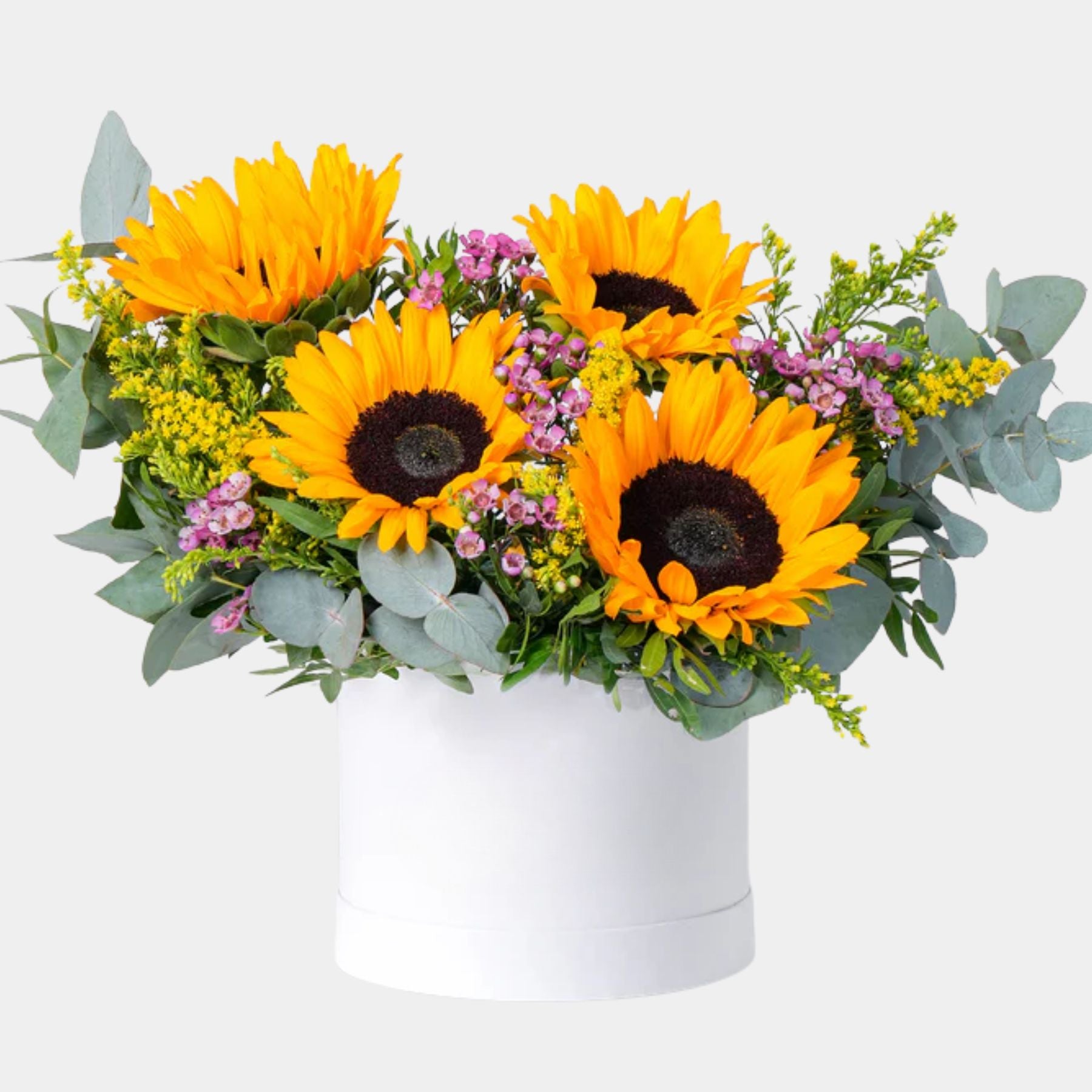 Petite Sunflowers Flower Box