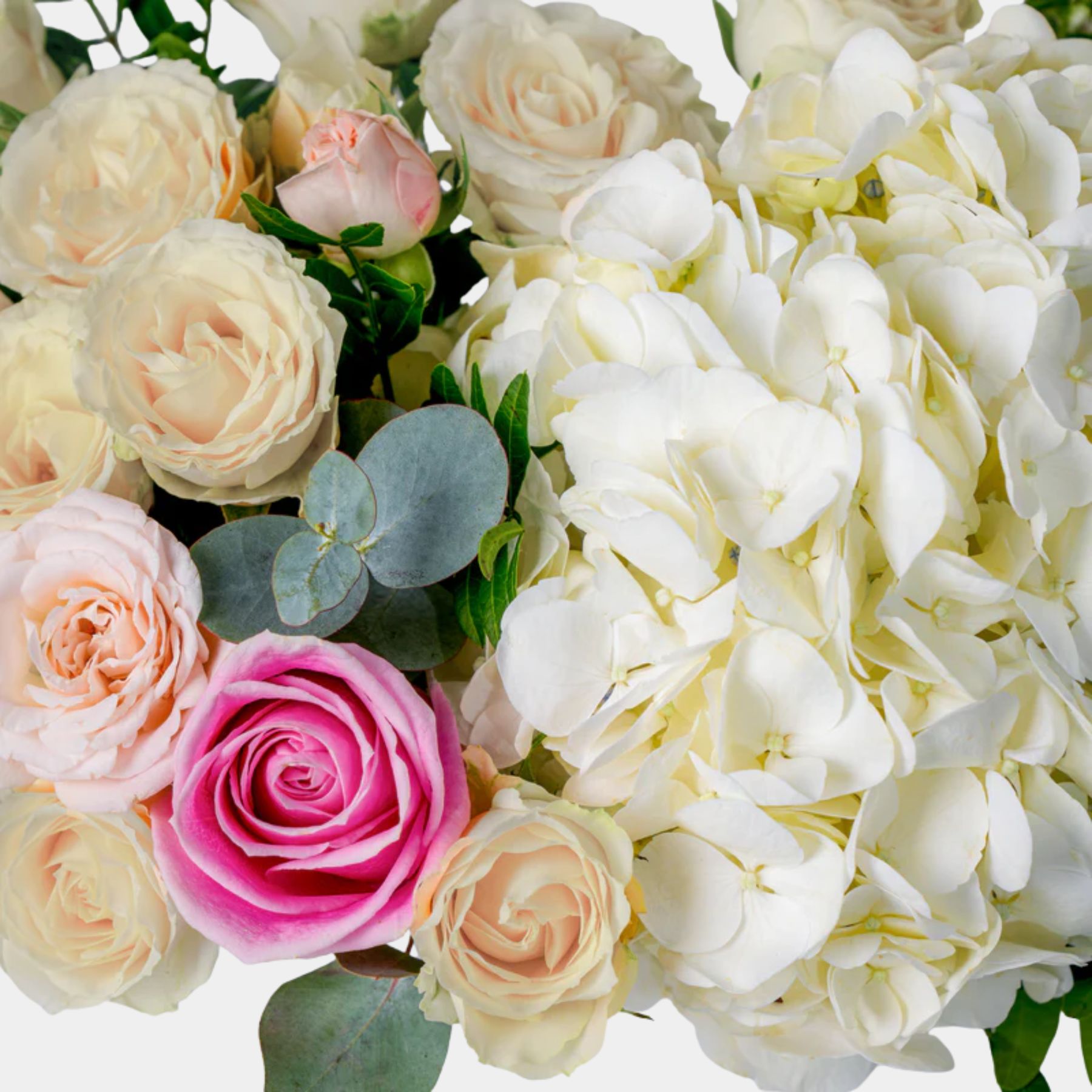 Petite White Flower Box