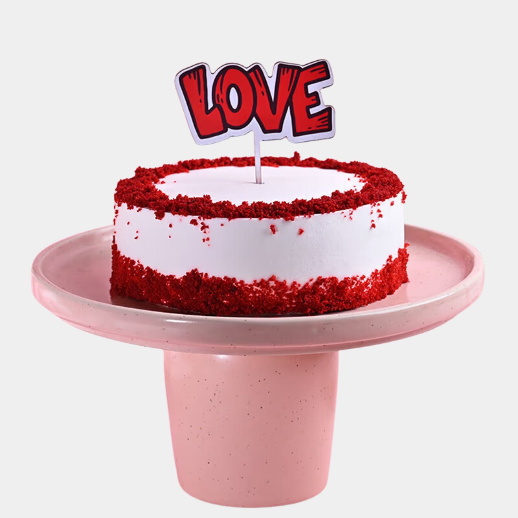 Red Velvet Valentine Cake