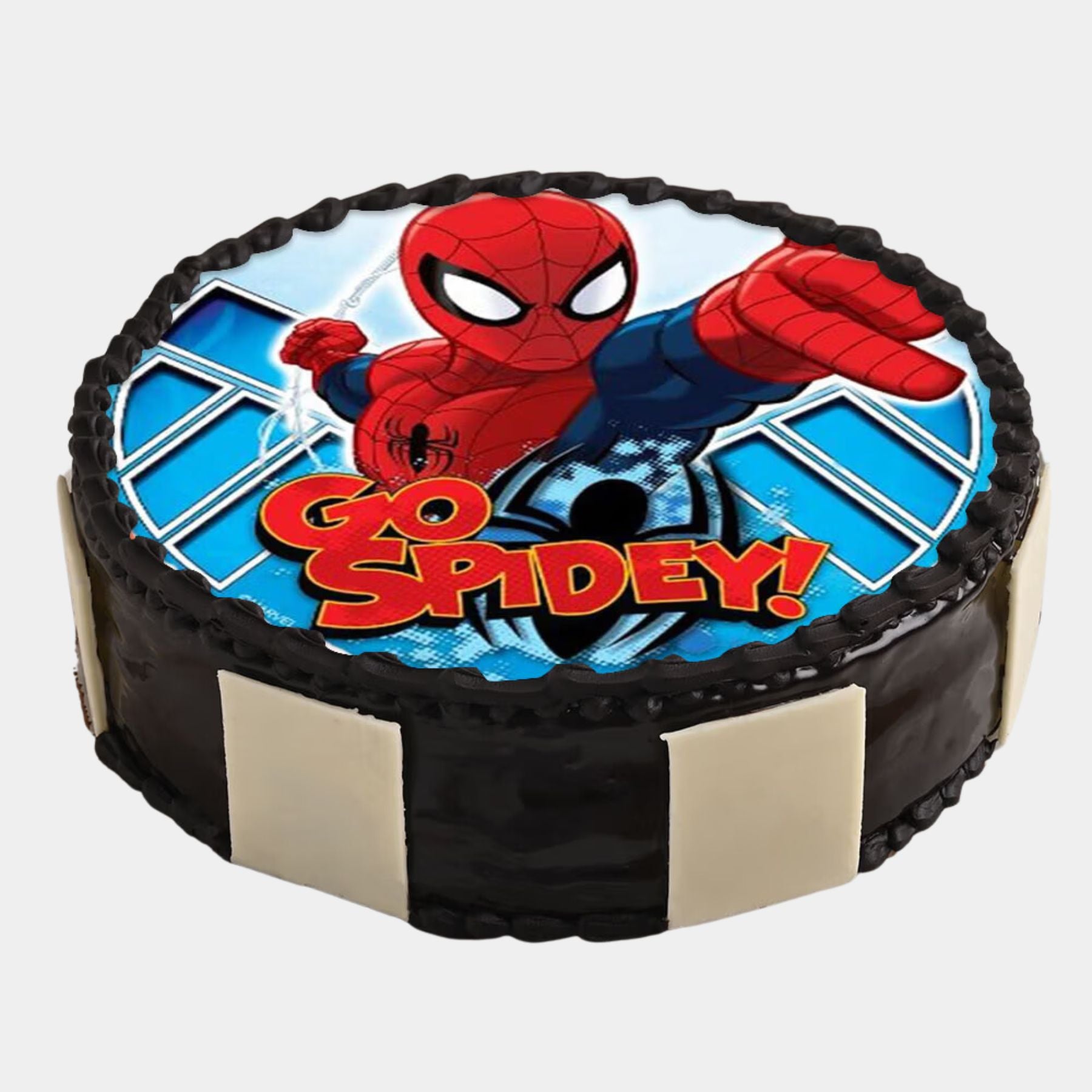 Super Spiderman Hbd Cake