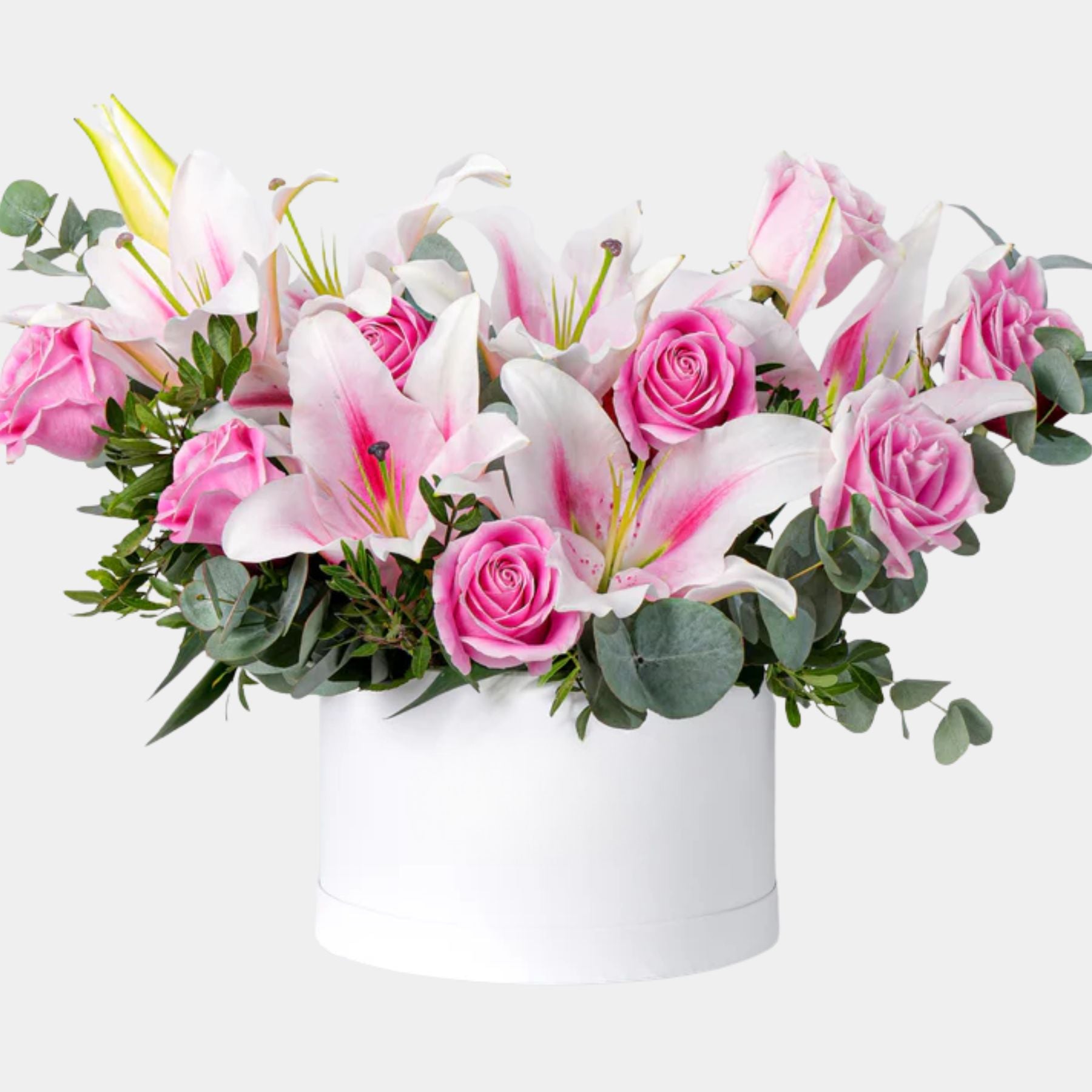 Wonderfully Pink Flower Box