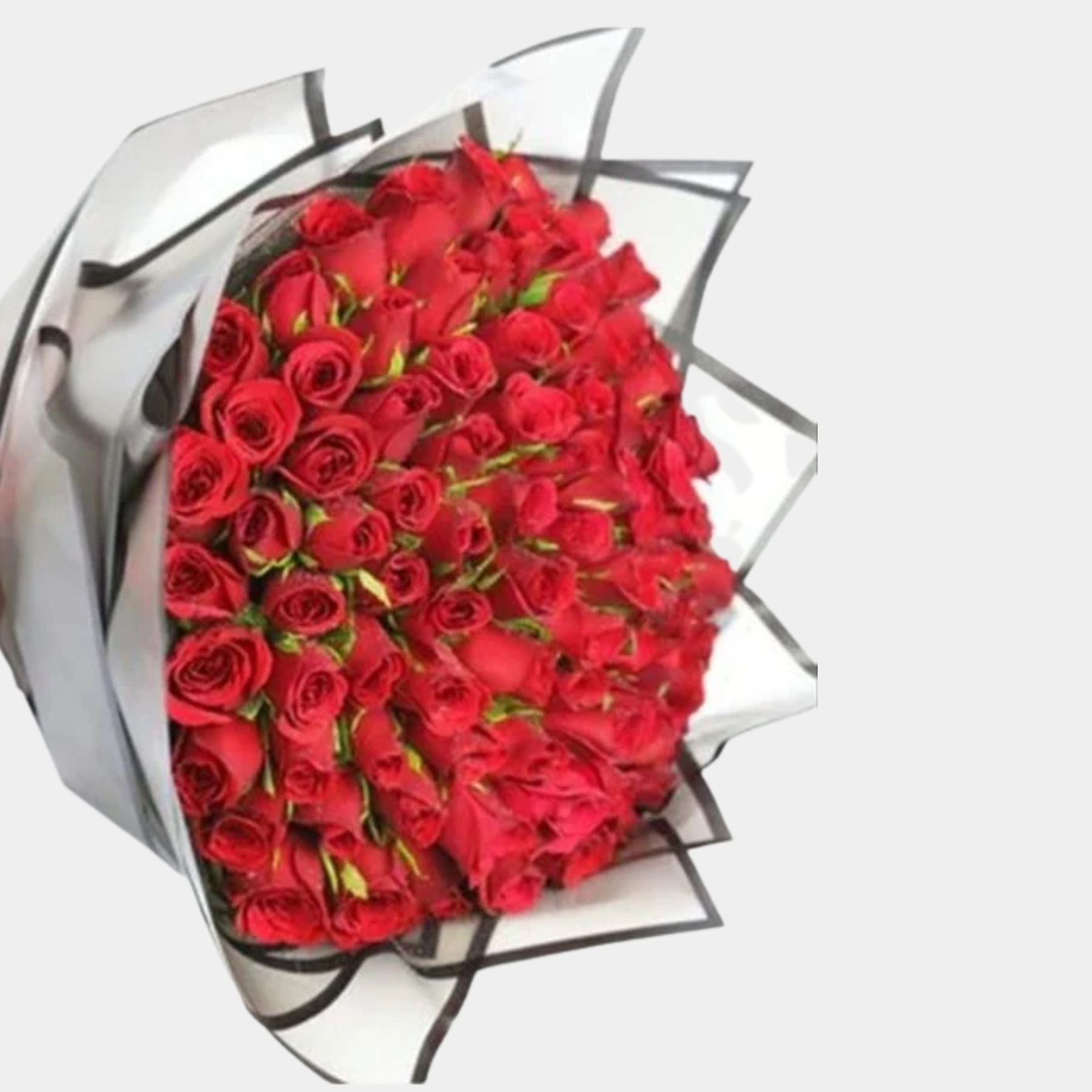 100 Red Rose Bouquet