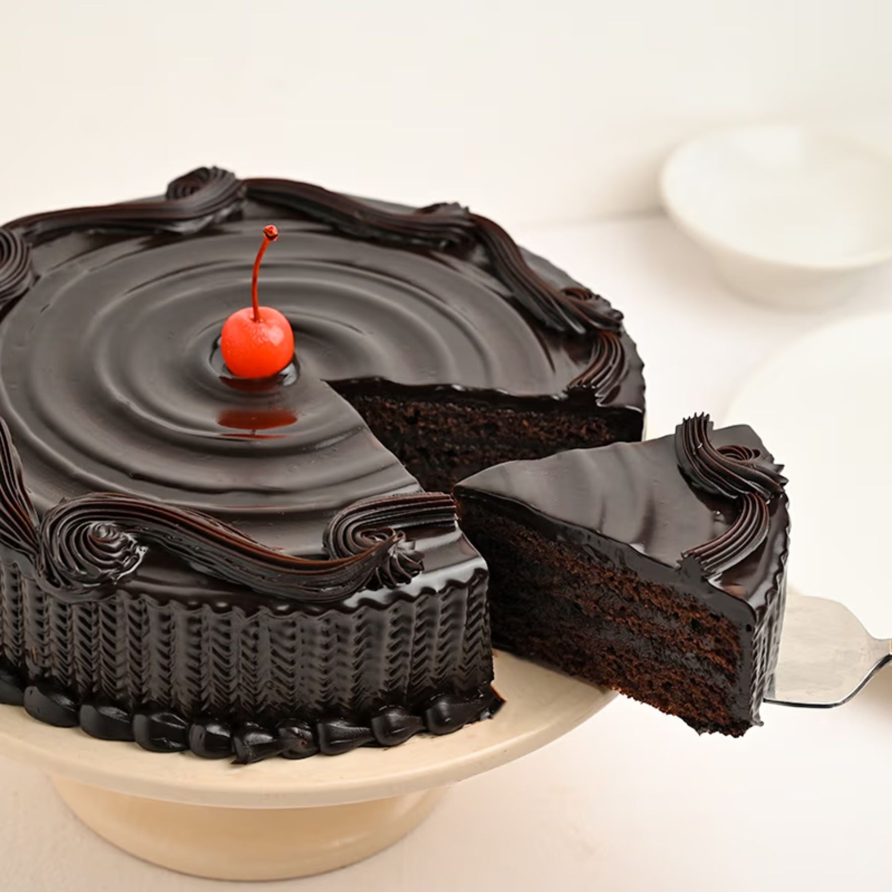 Artistic Chocolate Pleasure Cake