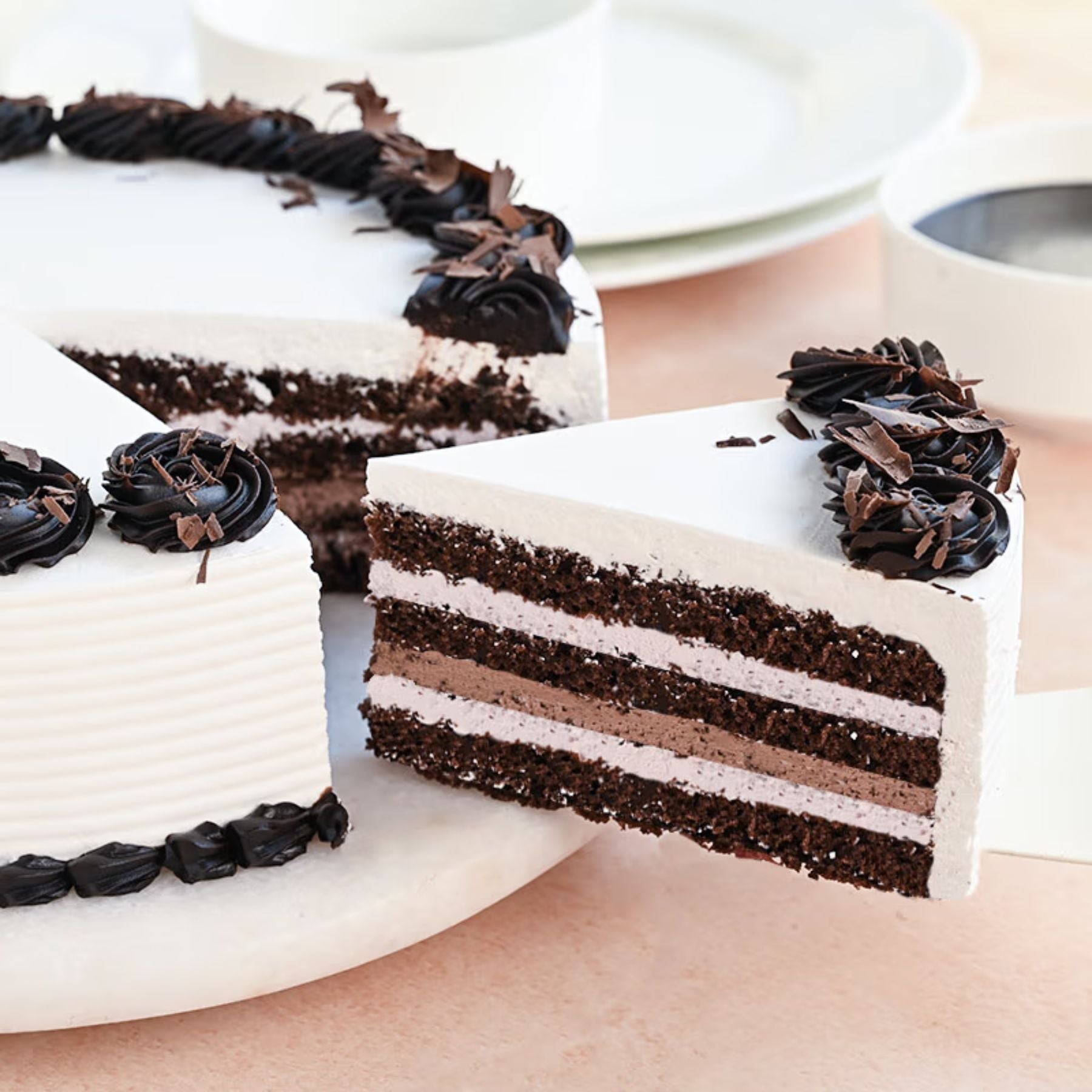 Black Forest Message Cake