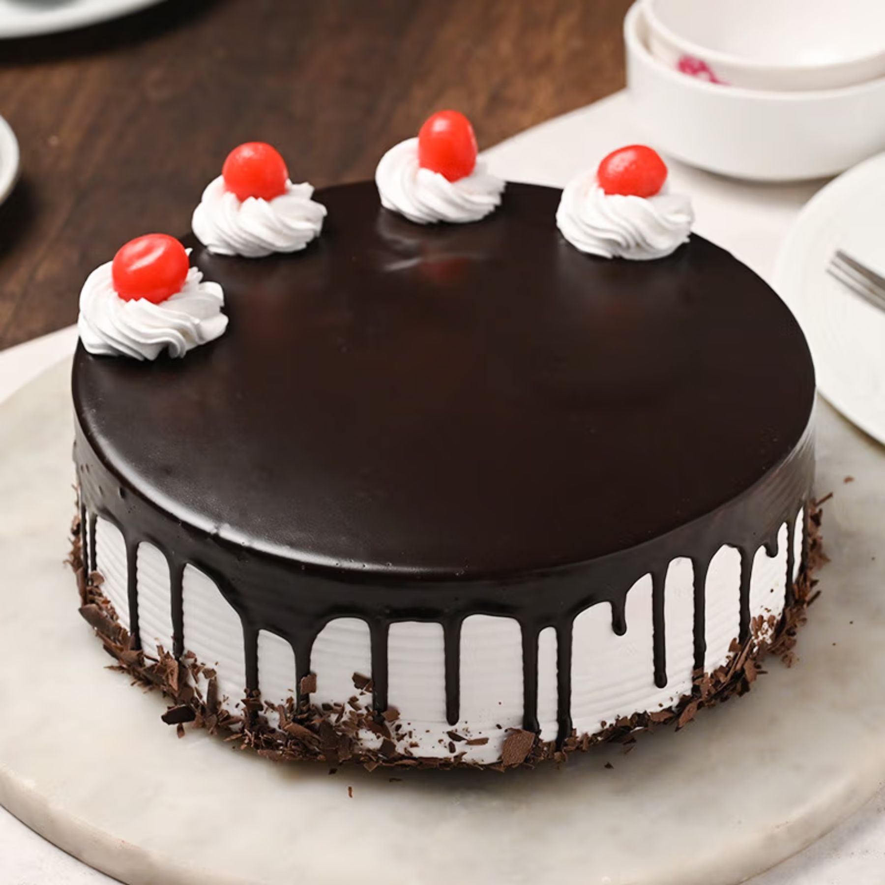 Luscious Black Forest cake