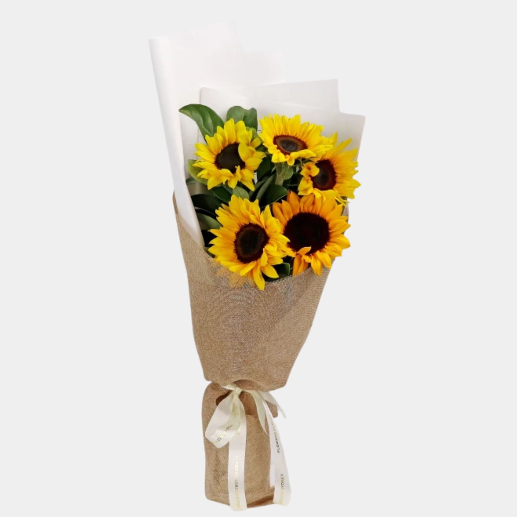 Bouquet of 5 Sunflowers