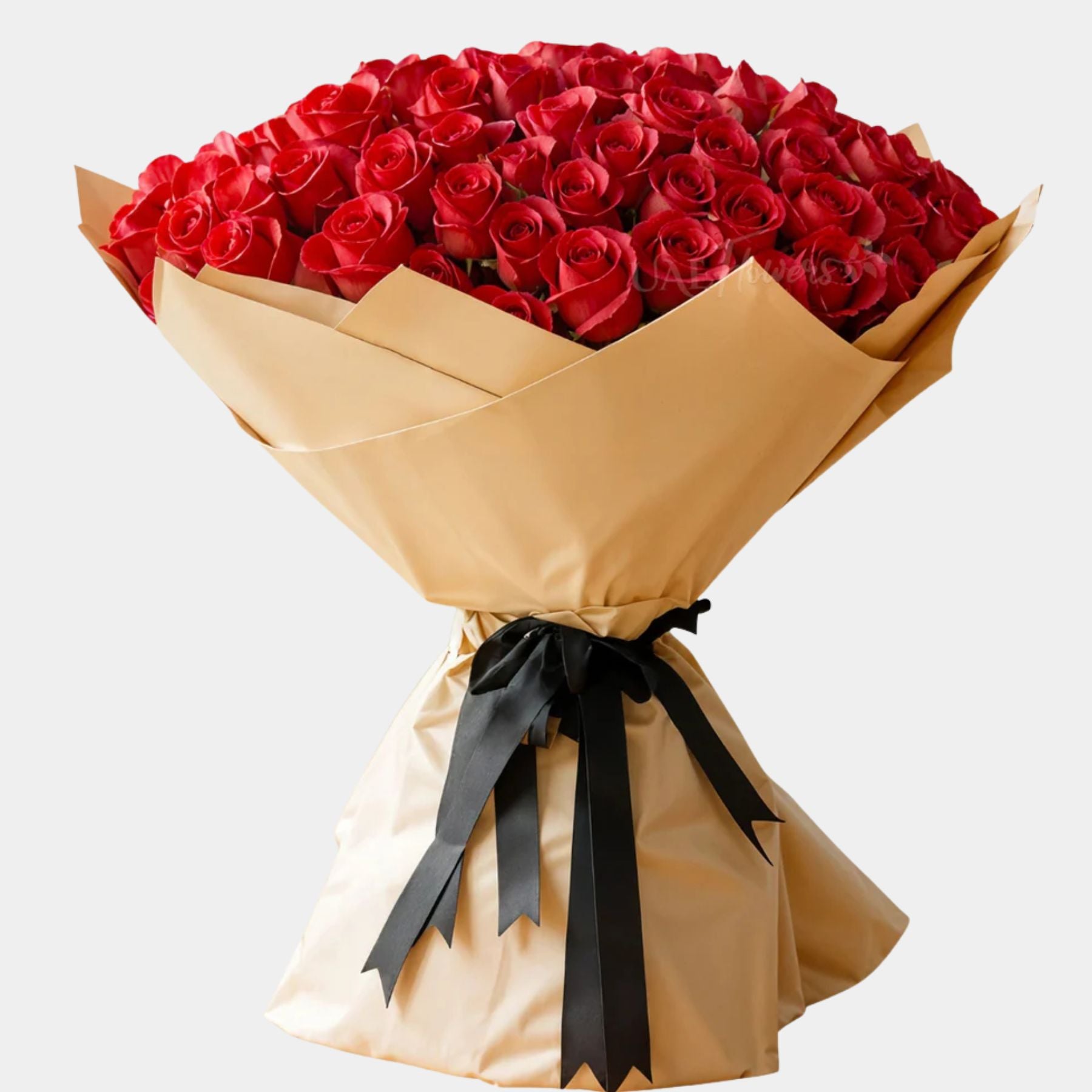 Bouquet of Classic 100 Red Roses