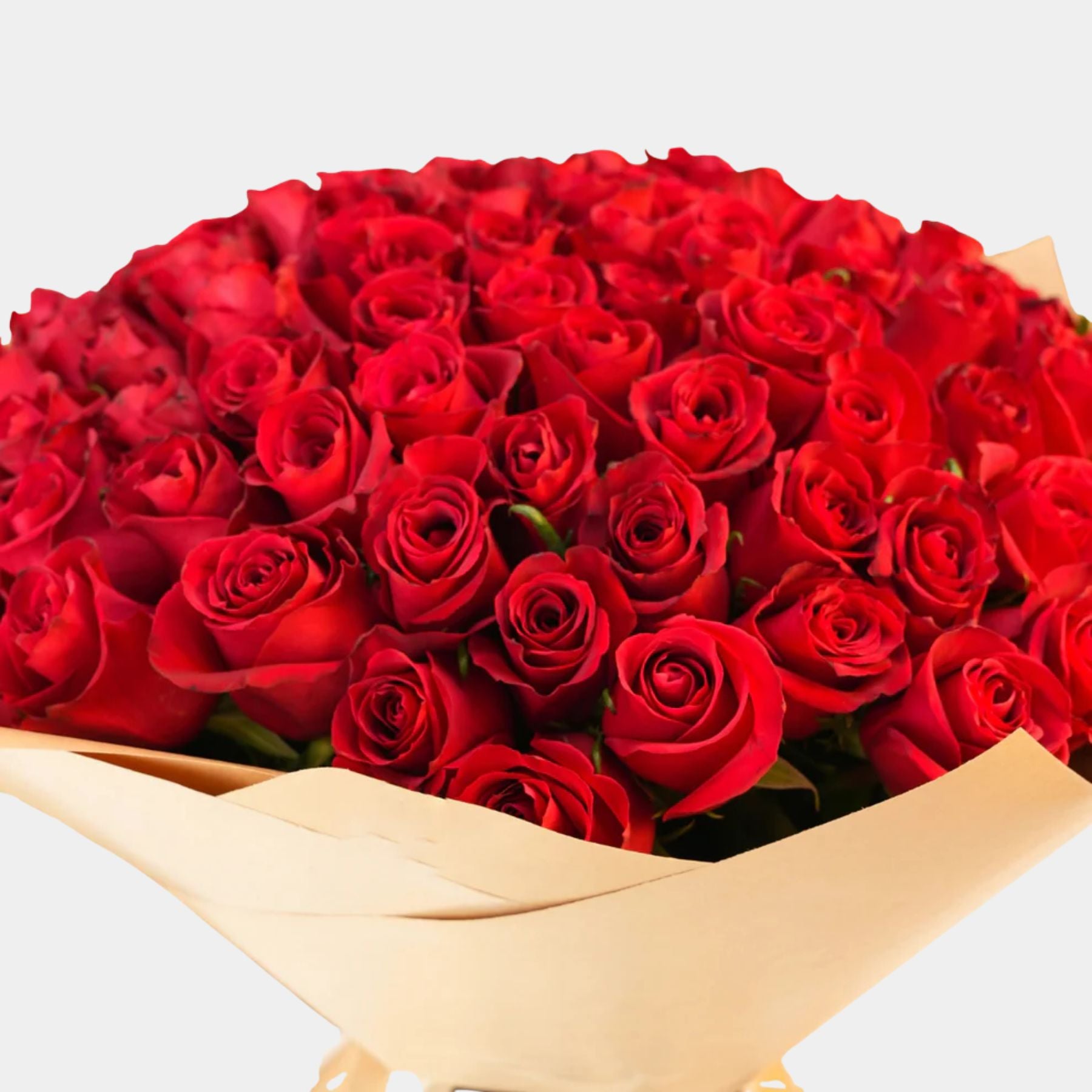 Bouquet of Classic 100 Red Roses