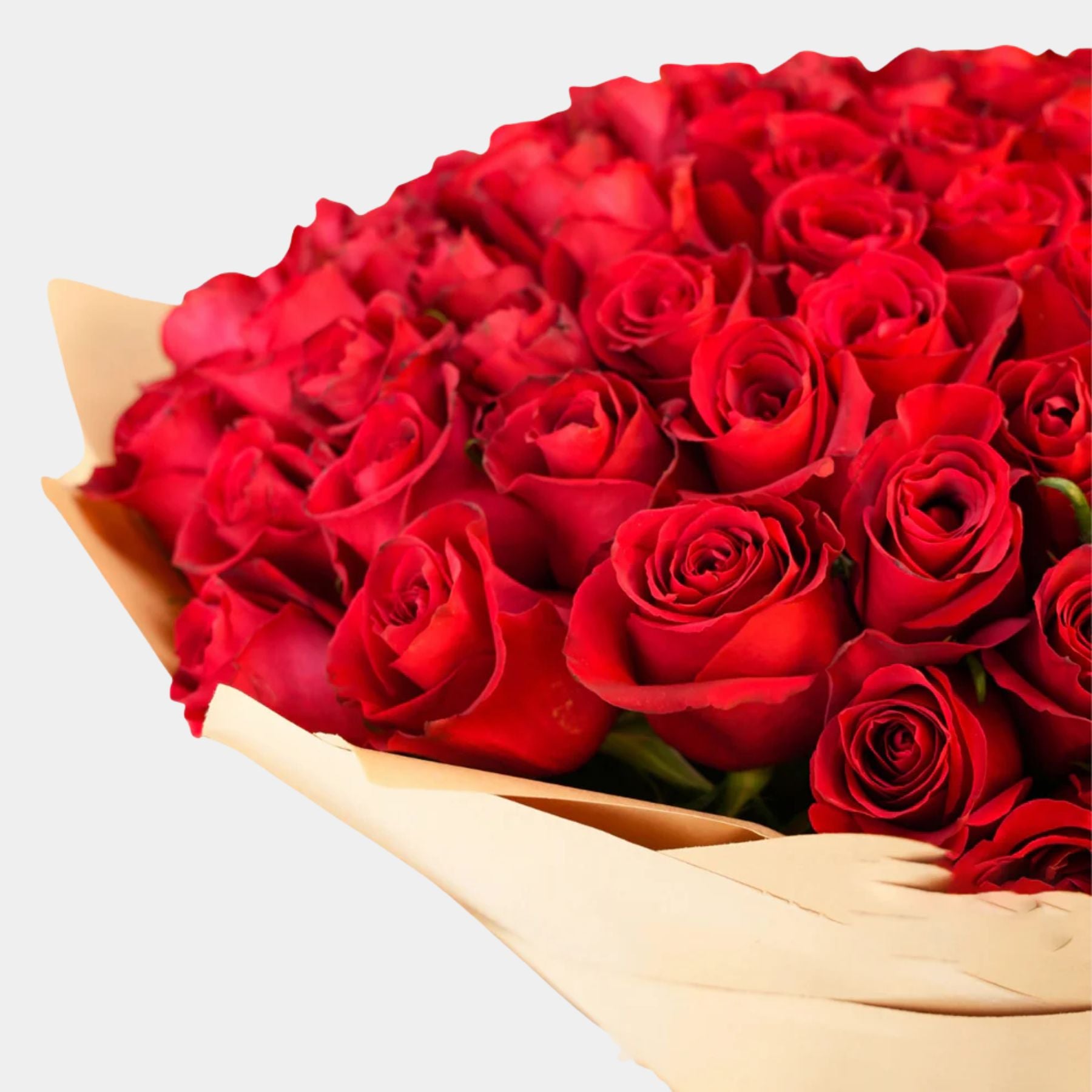 Bouquet of Classic 100 Red Roses