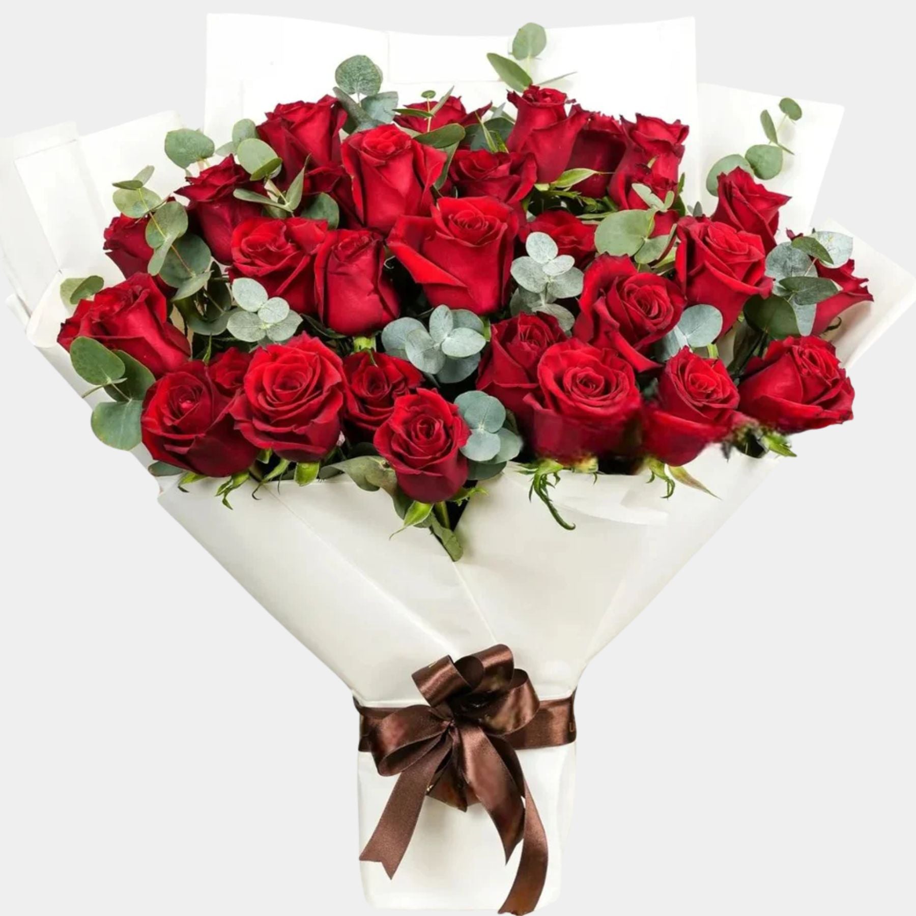 Charming Red Roses Bouquet