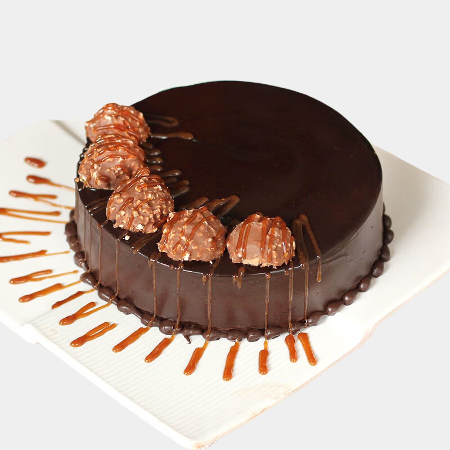 Chocolate Paradise Ferrero Rocher Cake