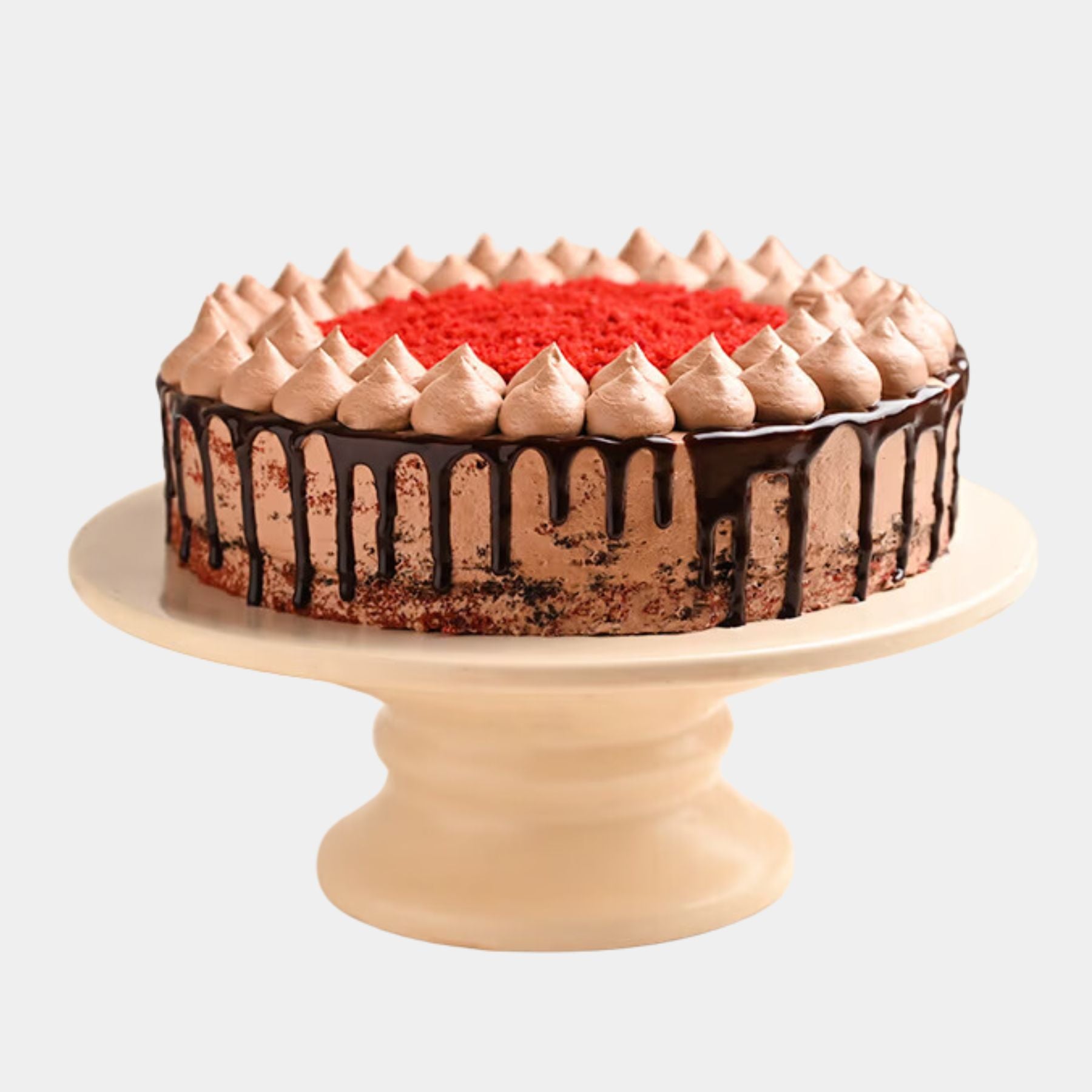 Chocolate Velvet Fusion Cake