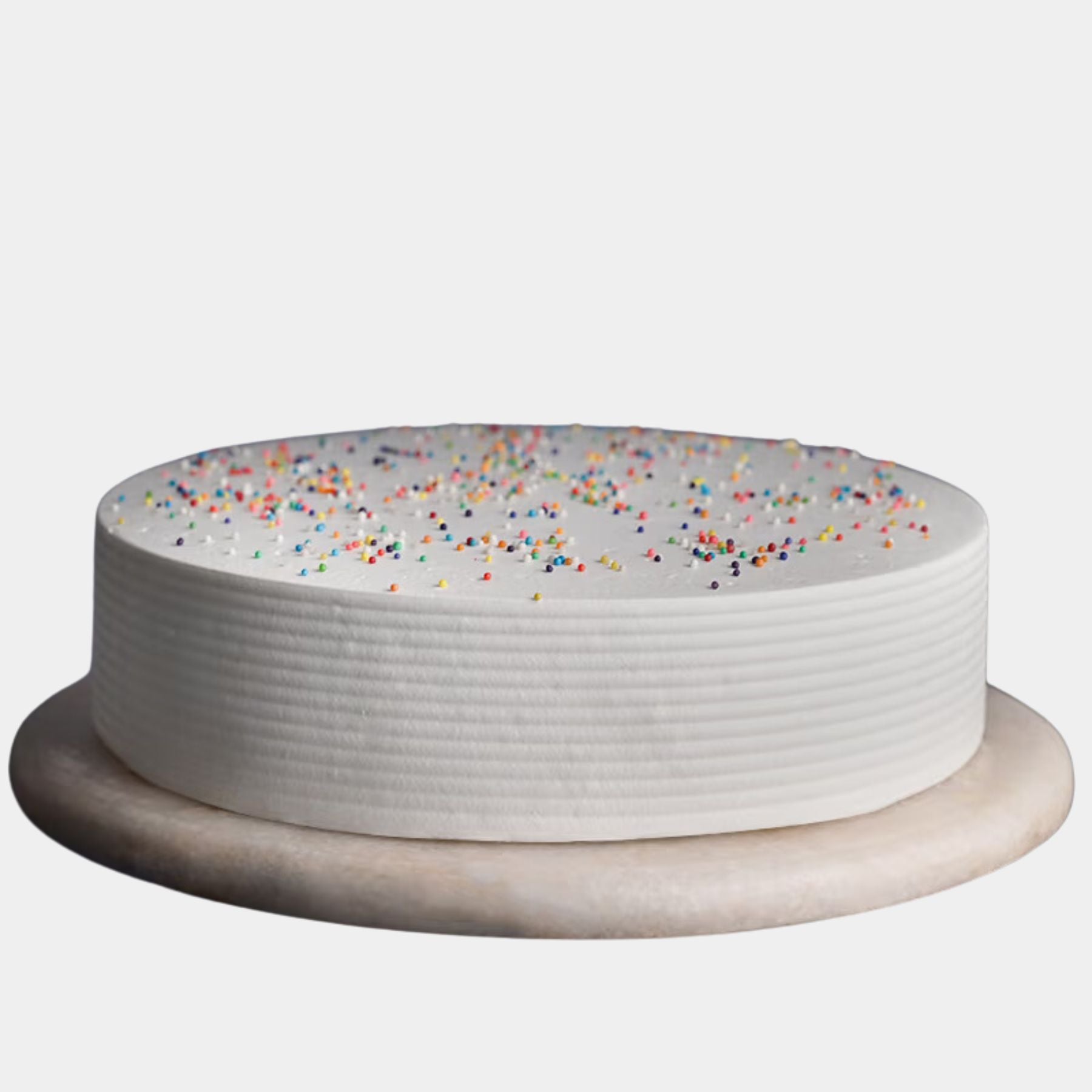 Colorful Sprinkle Vanilla Cake