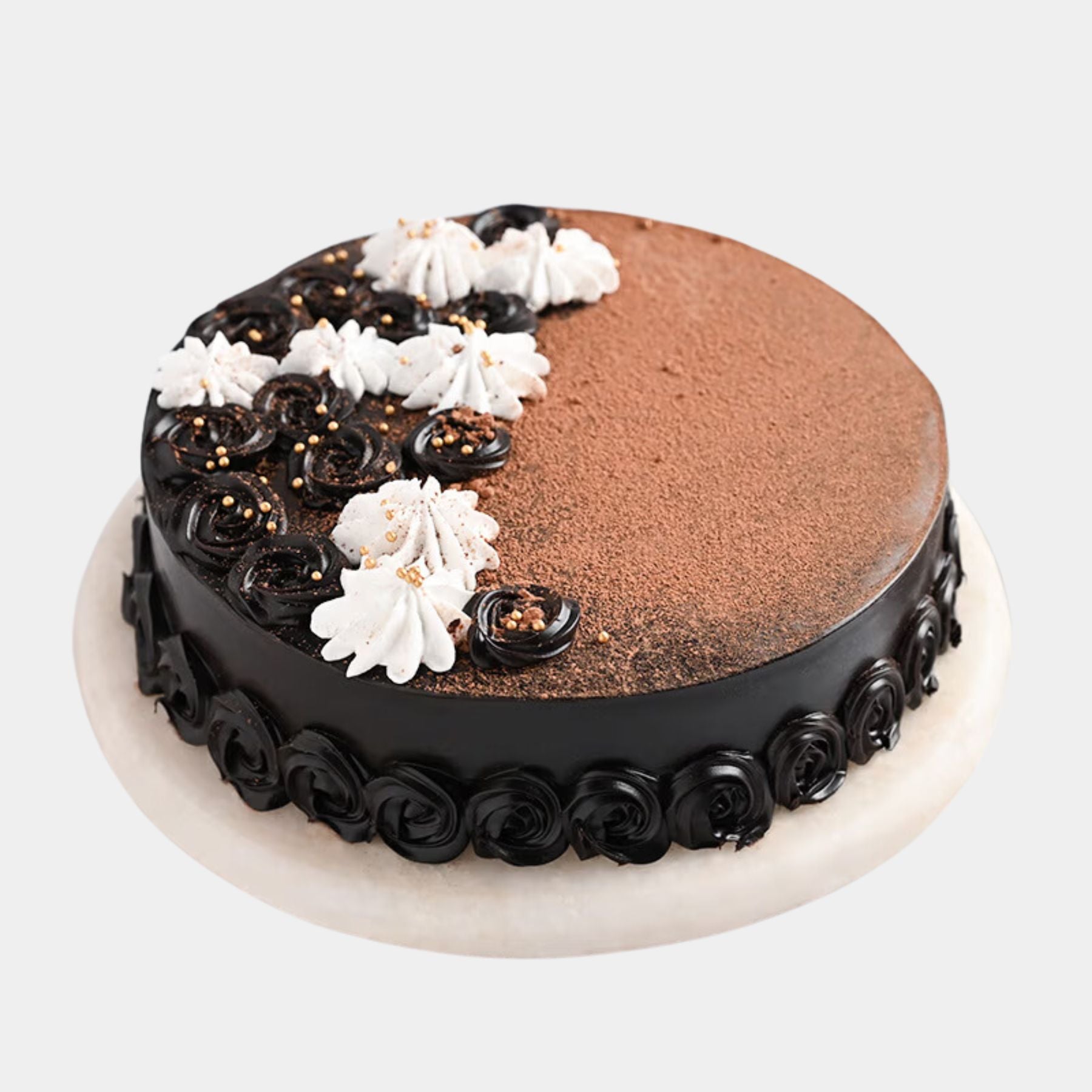 Divine Truffle Chocolate Cake