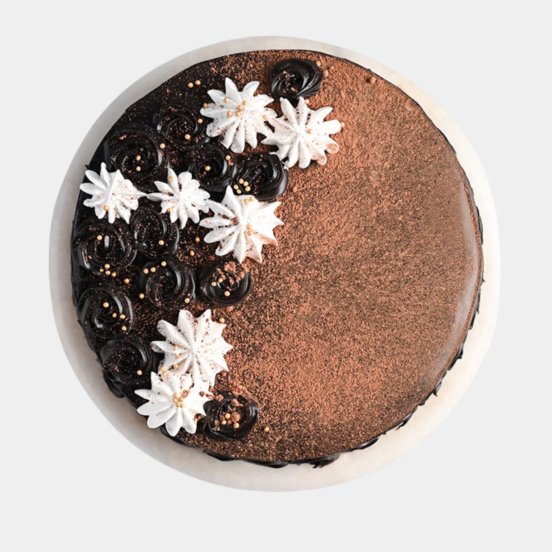 Divine Truffle Chocolate Cake