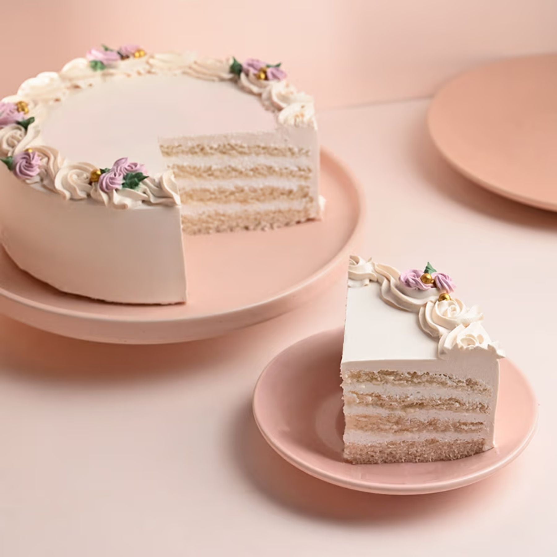 Elegant Vanilla Cake