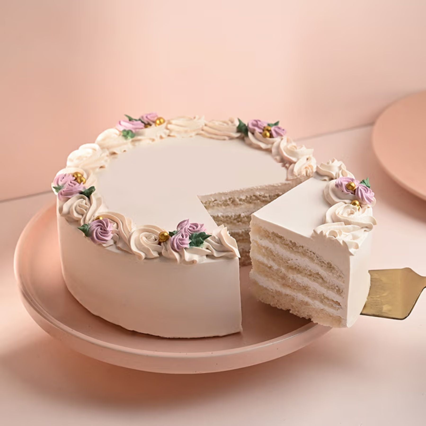 Elegant Vanilla Cake