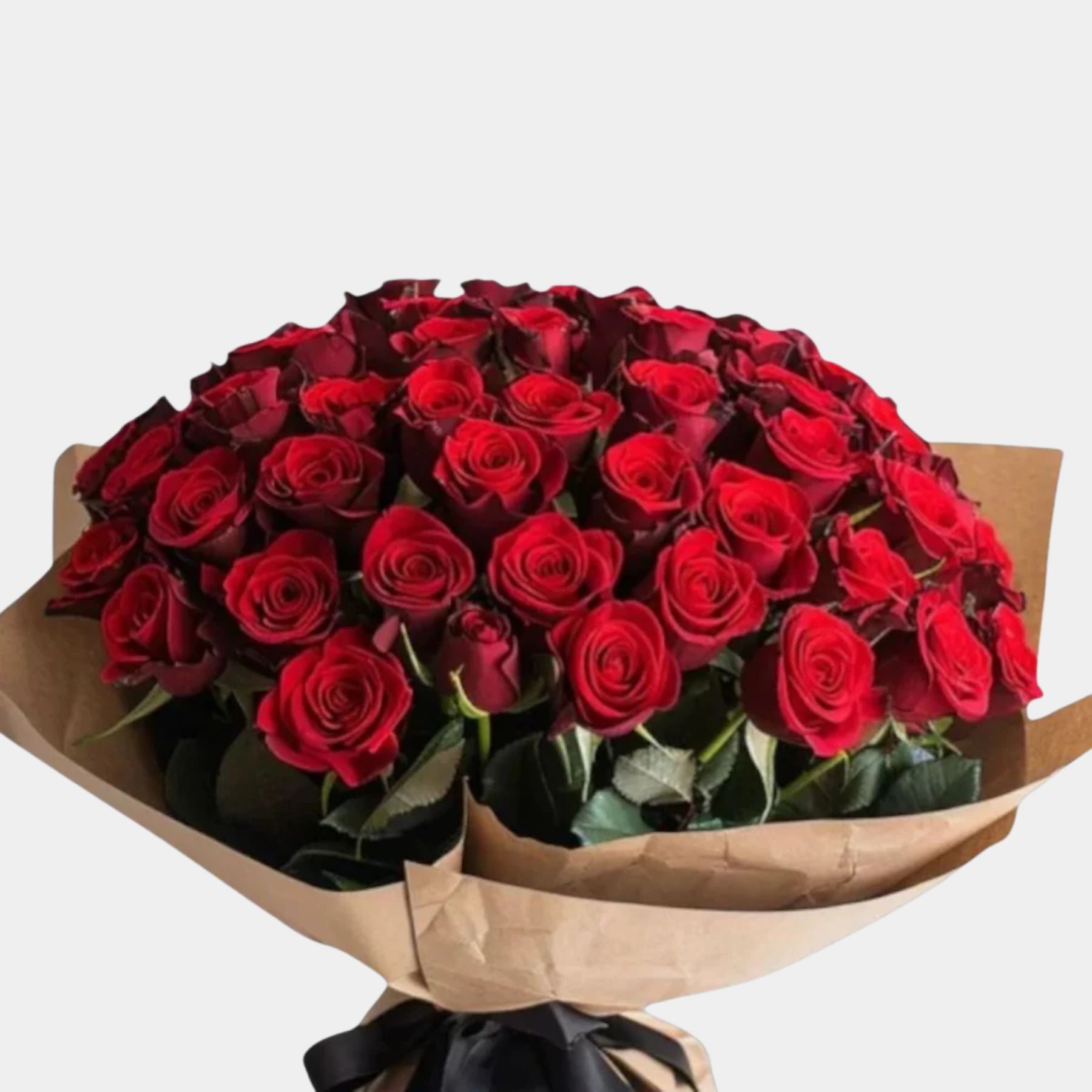 Fresh 100 Red Roses Bouquet