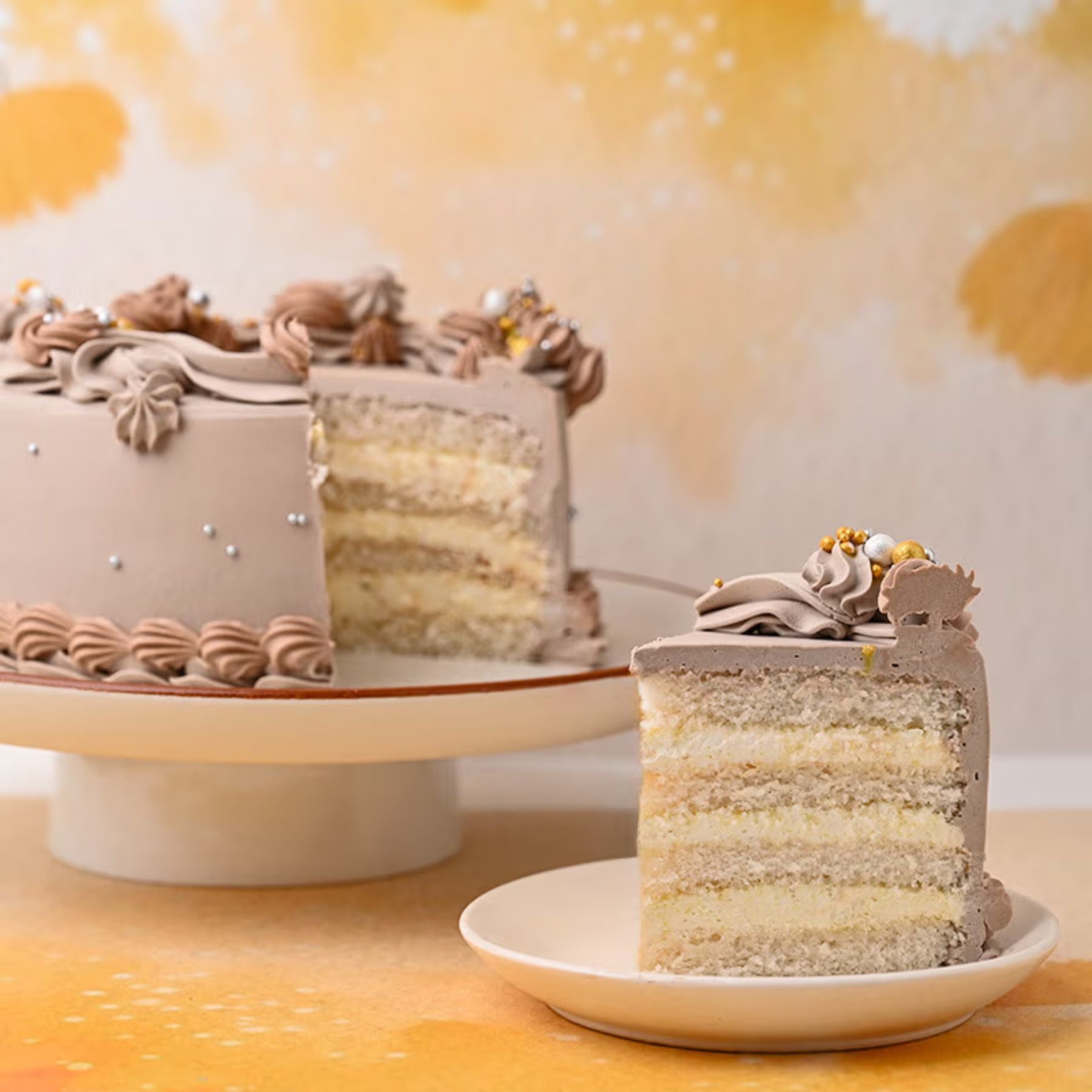 Gorgeous Butterscotch Cake