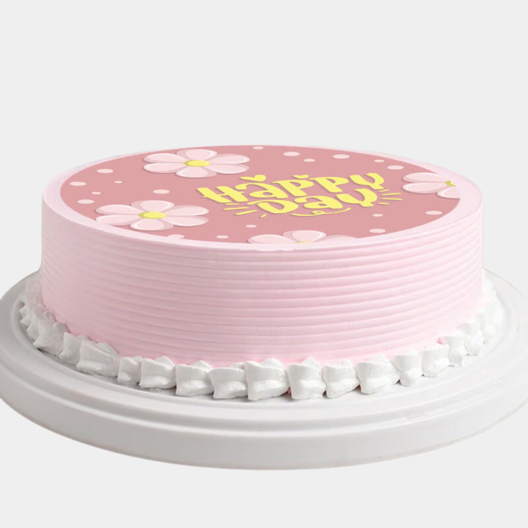 Happy Day Photo Cake