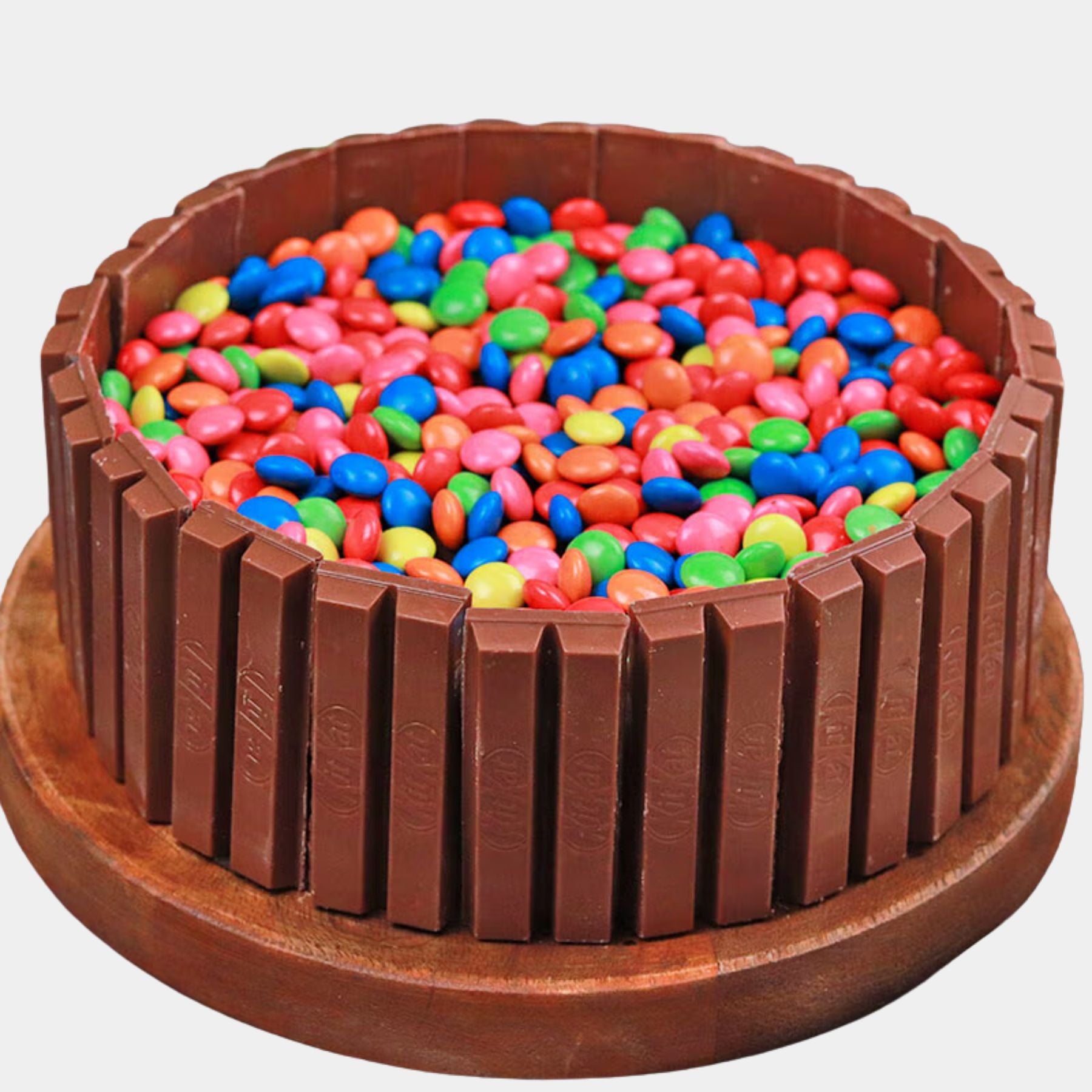 Kitkat Gems Choco Cake