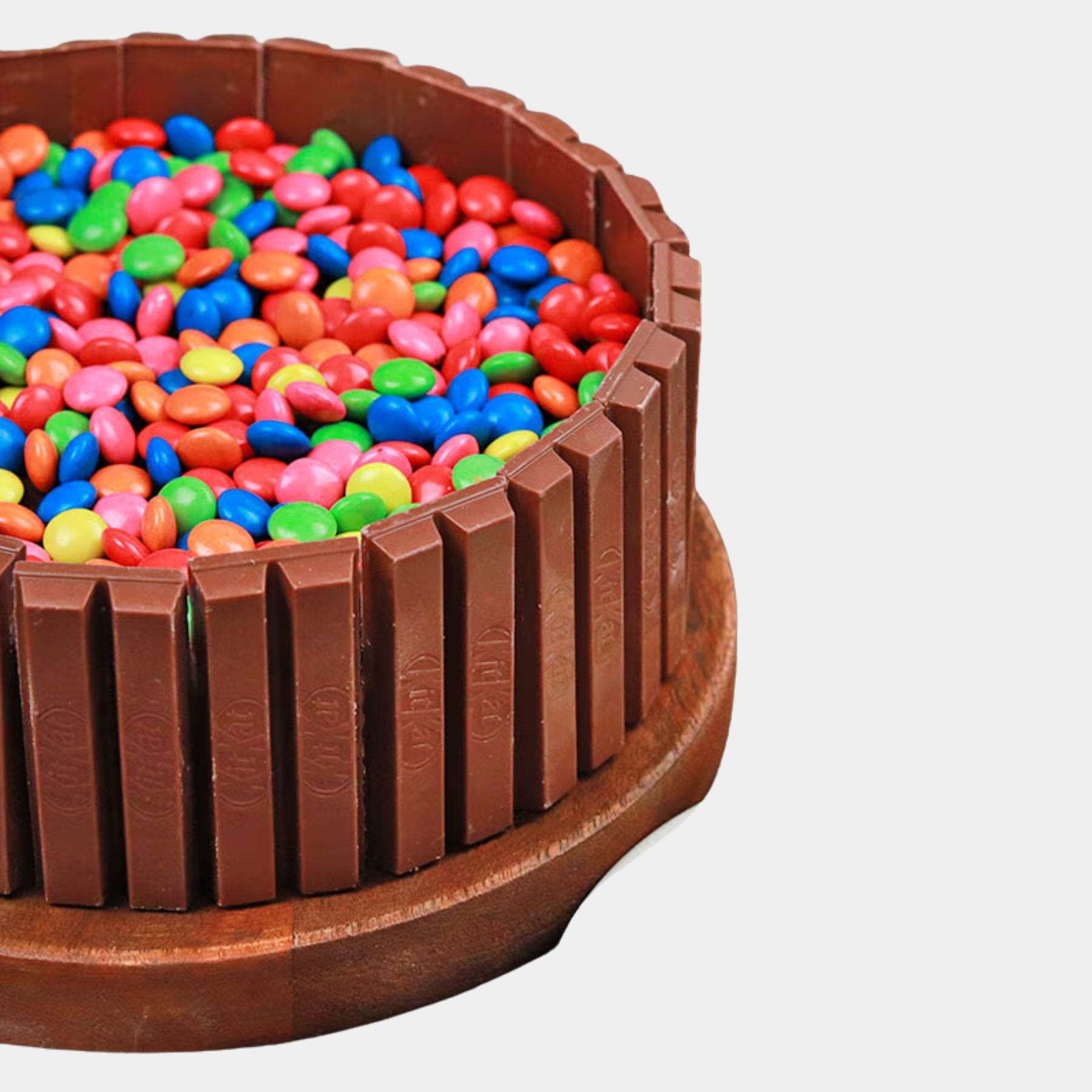 Kitkat Gems Choco Cake