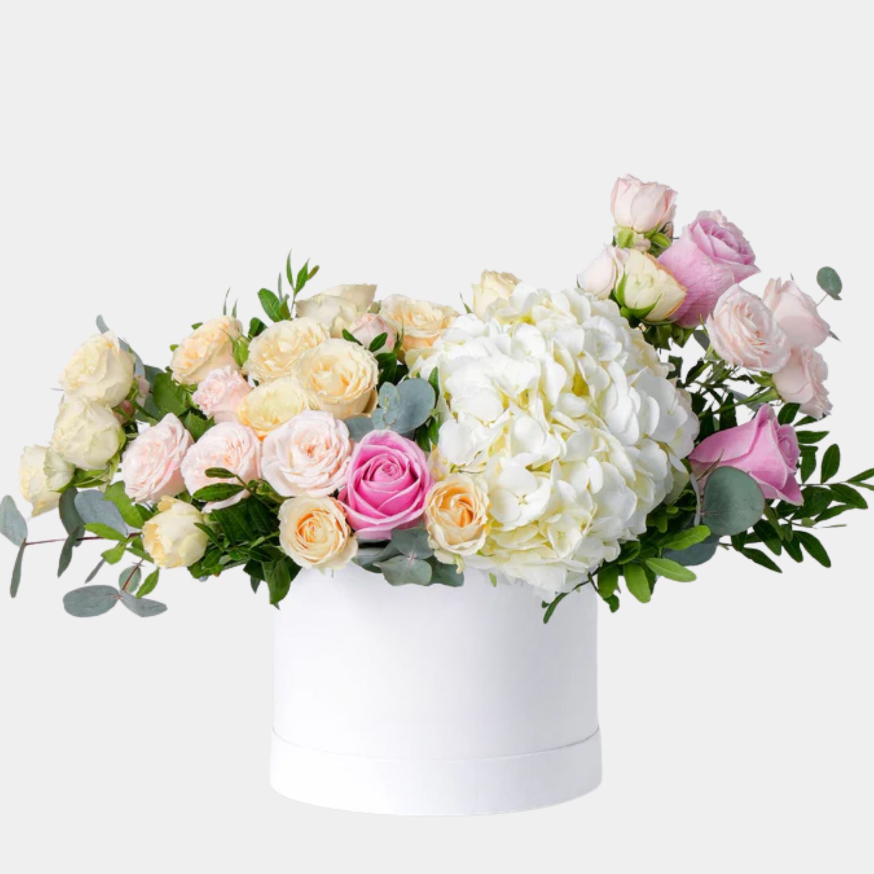 Petite White Flower Box