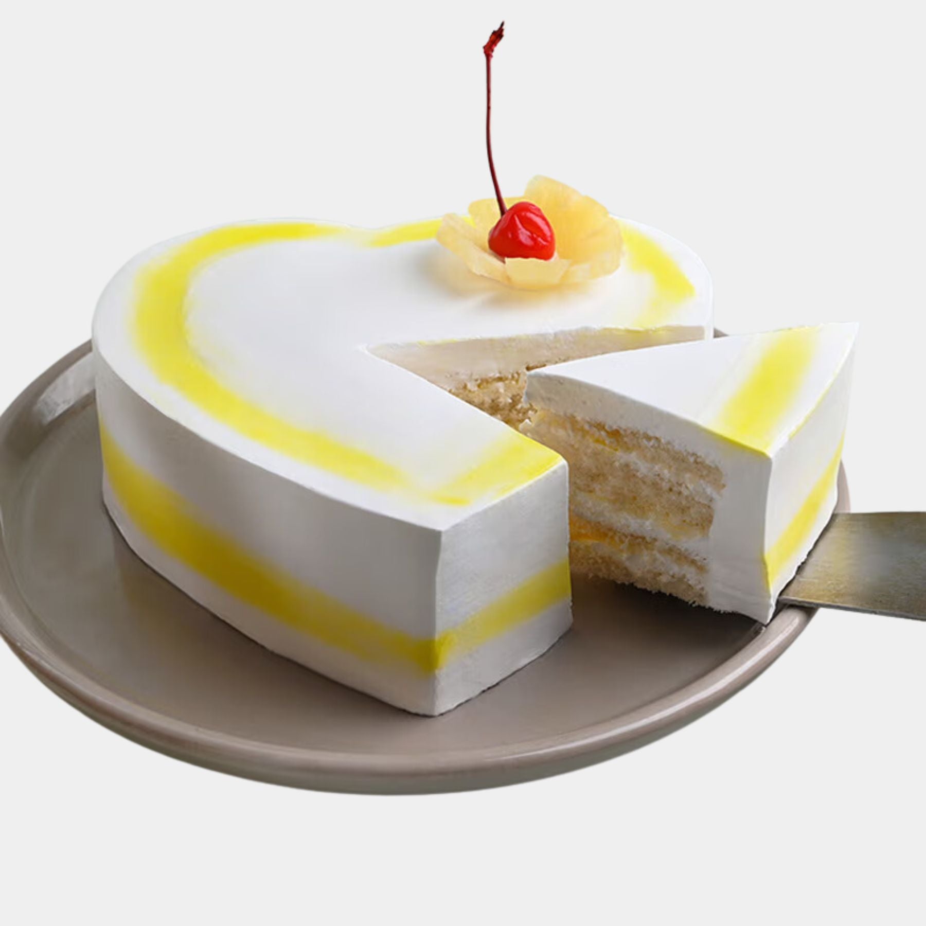 Pineapple Heartthrob Cream Cake