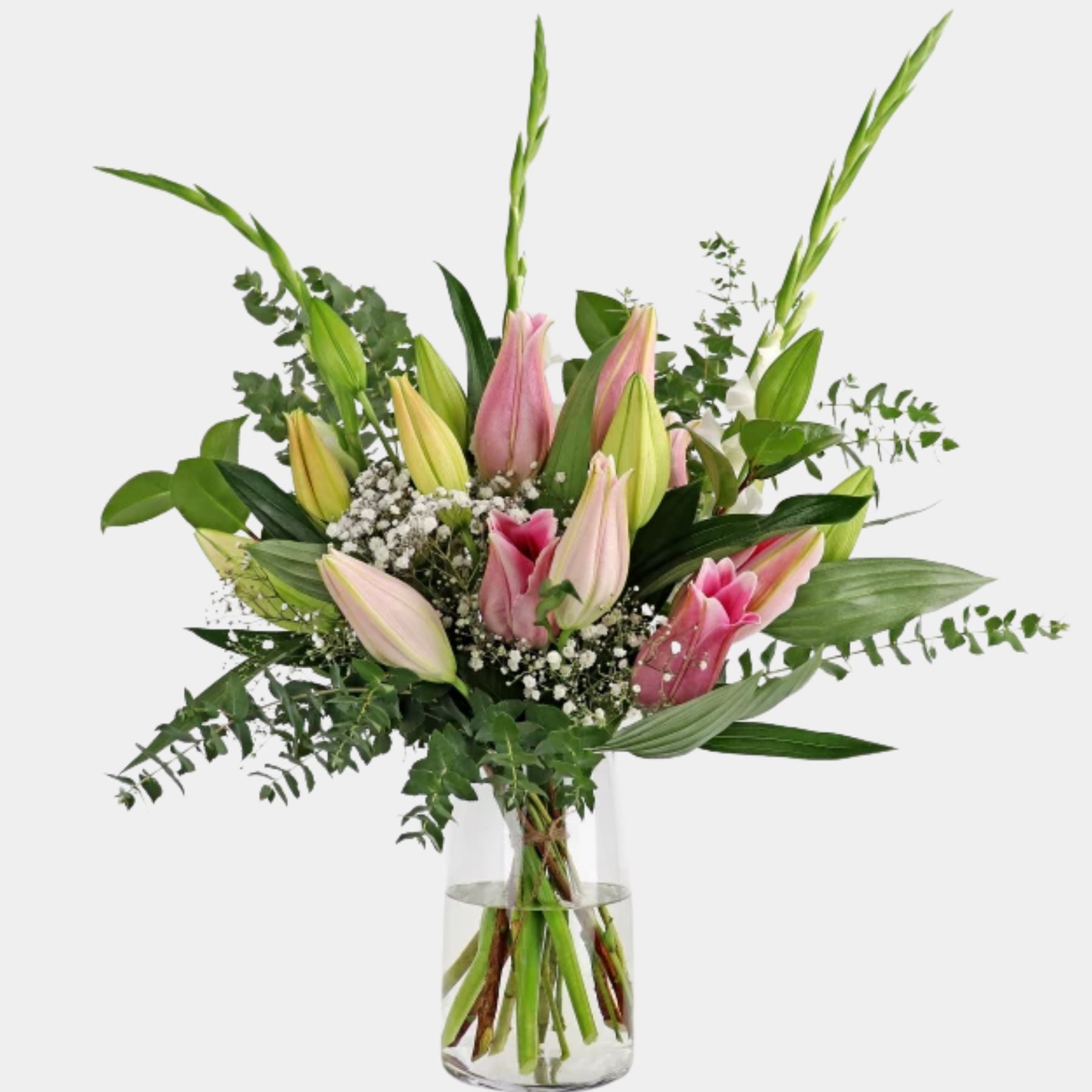 Pink Love & Comfort Vase