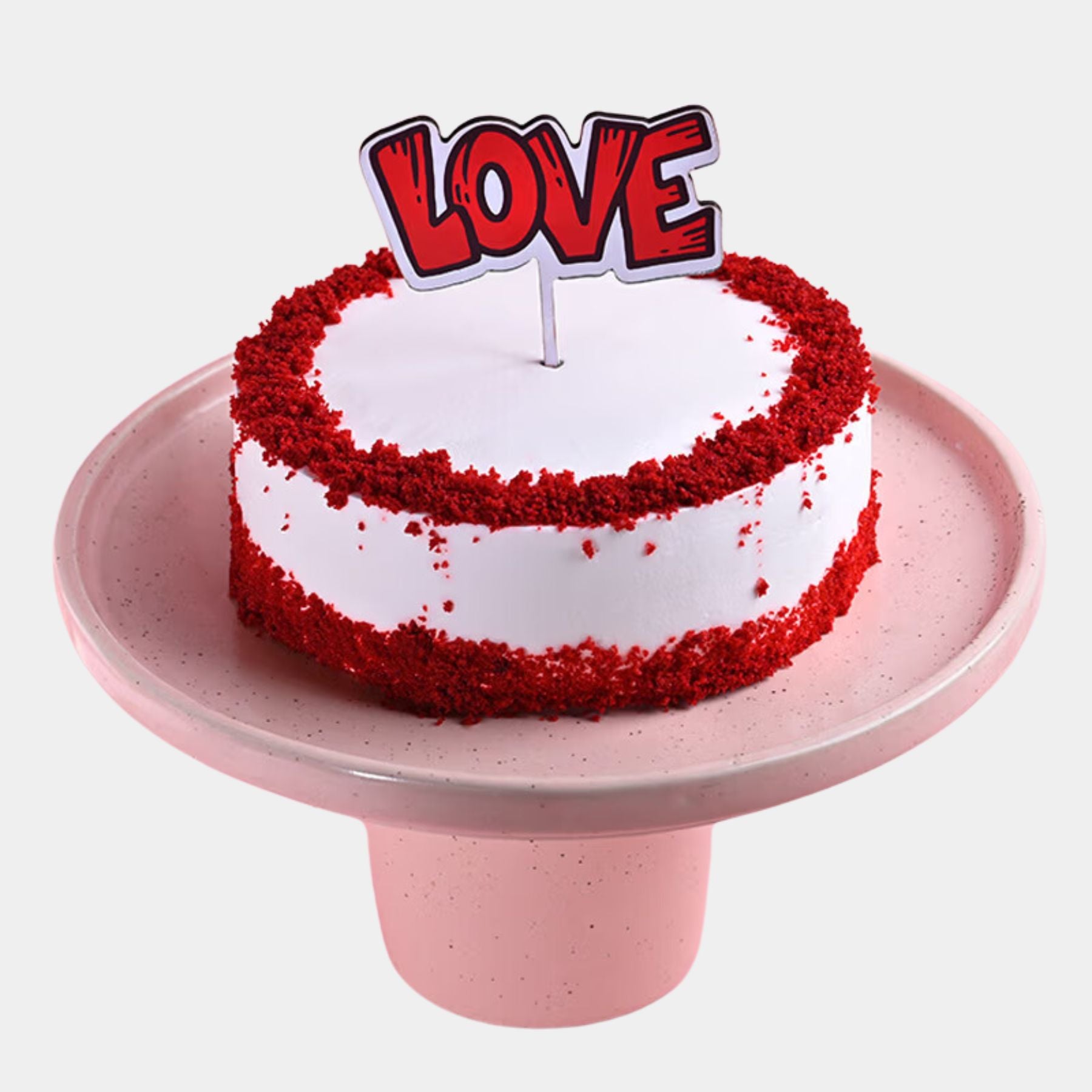 Red Velvet Valentine Cake Zovi Cakes