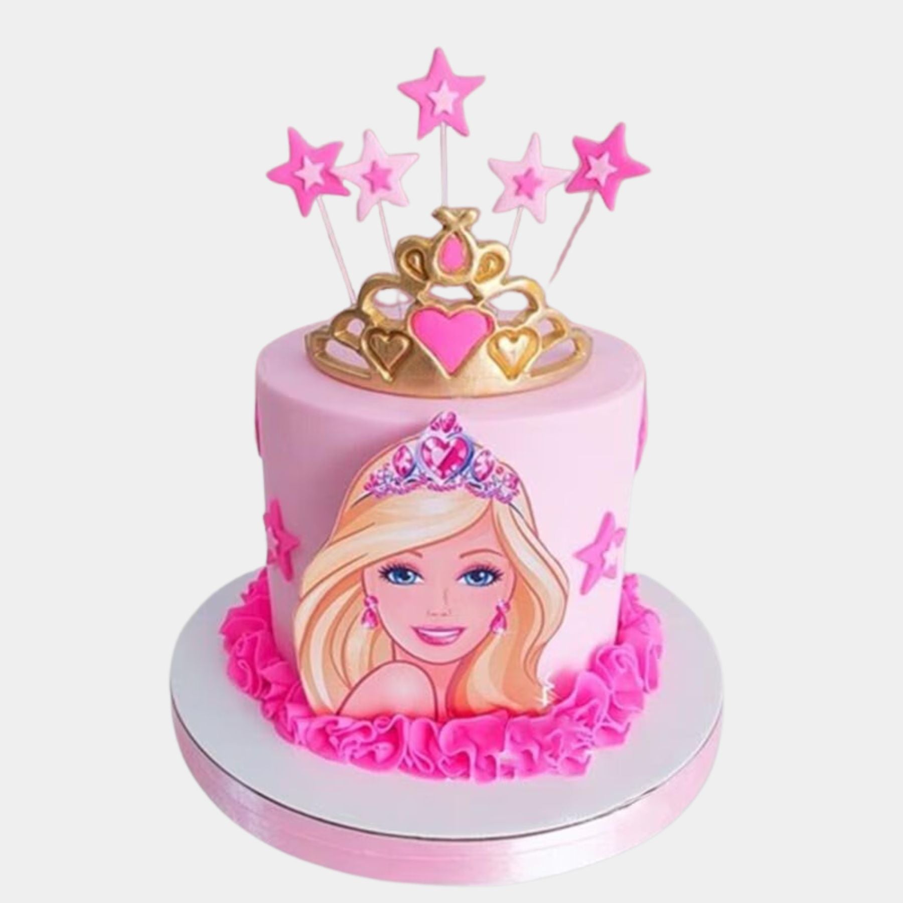 Iconic Barbie Pink Cake