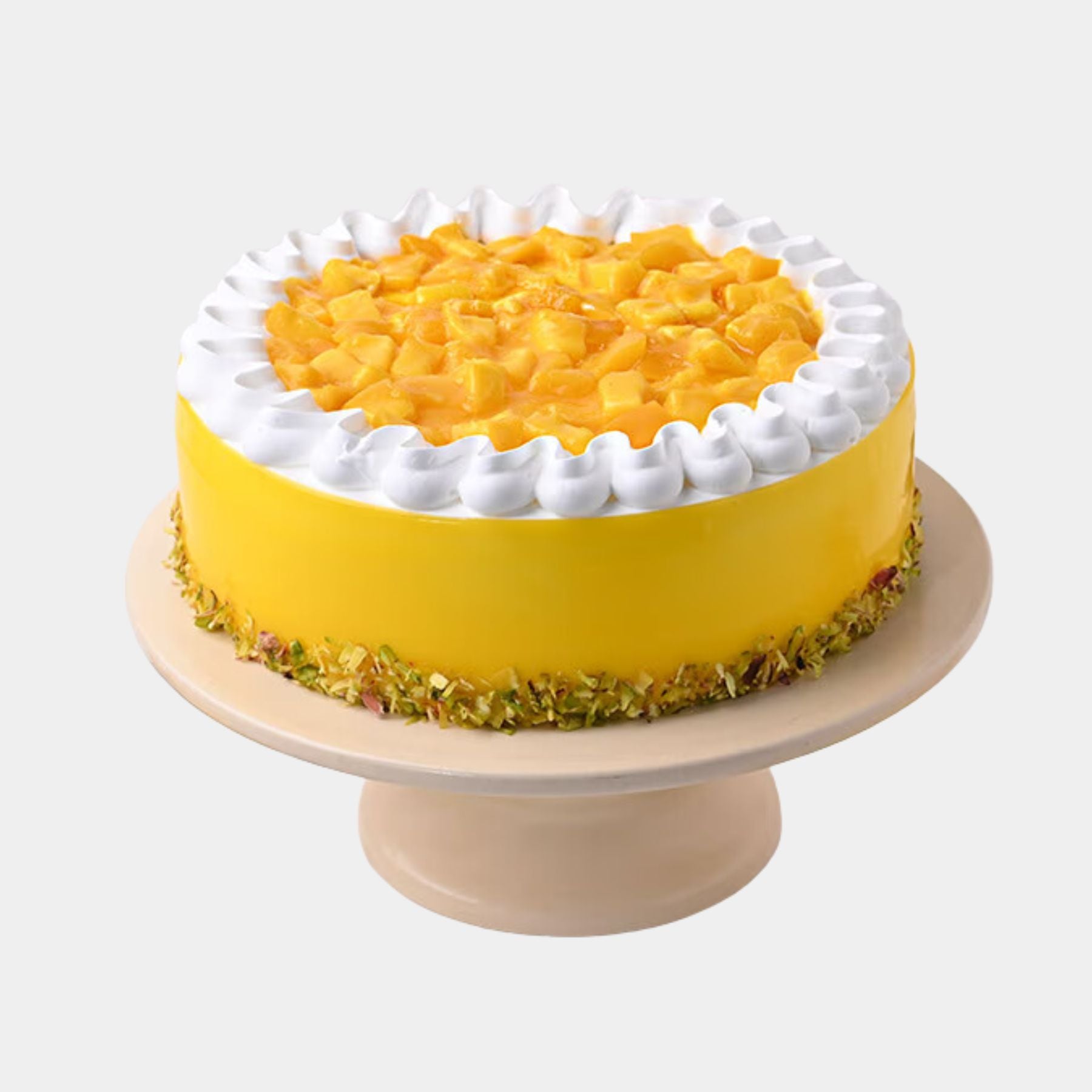 Timeless Mango Pistachio Cake