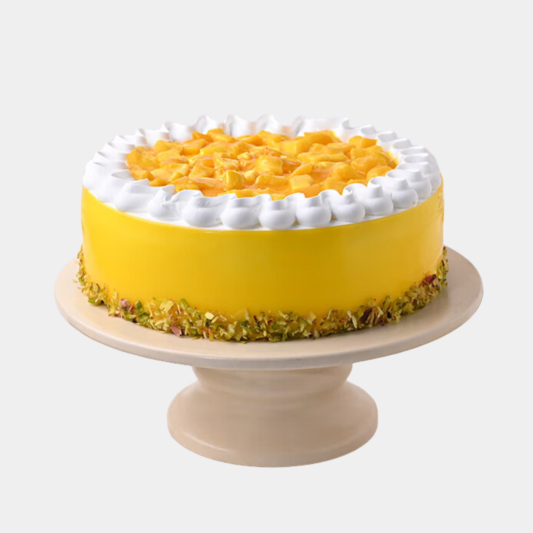 Timeless Mango Pistachio Cake