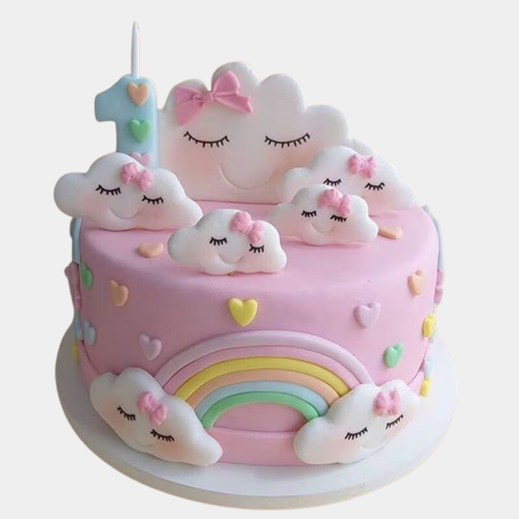 Unicorn 1st B'day Kids Cake