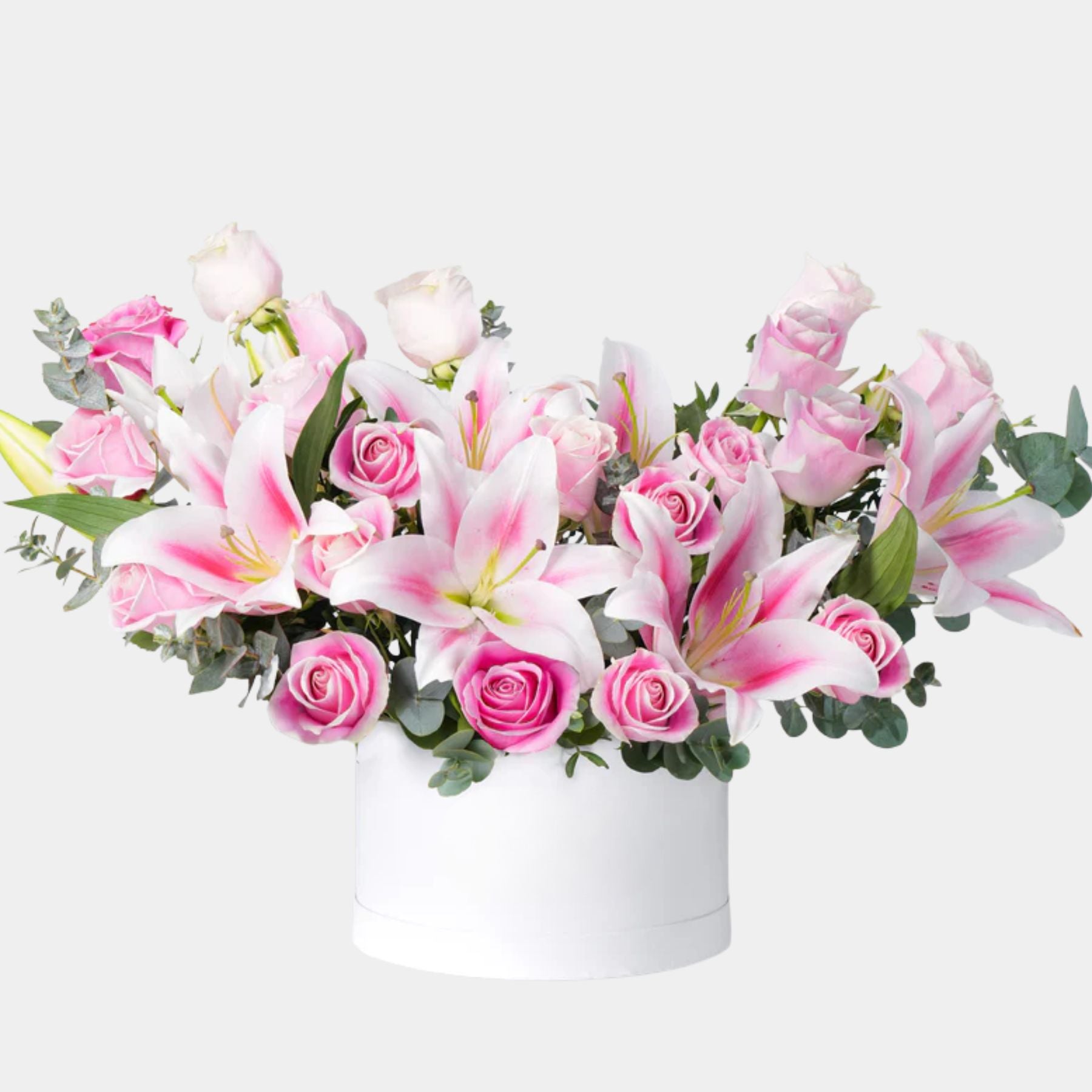 Wonderfully Pink Flower Box