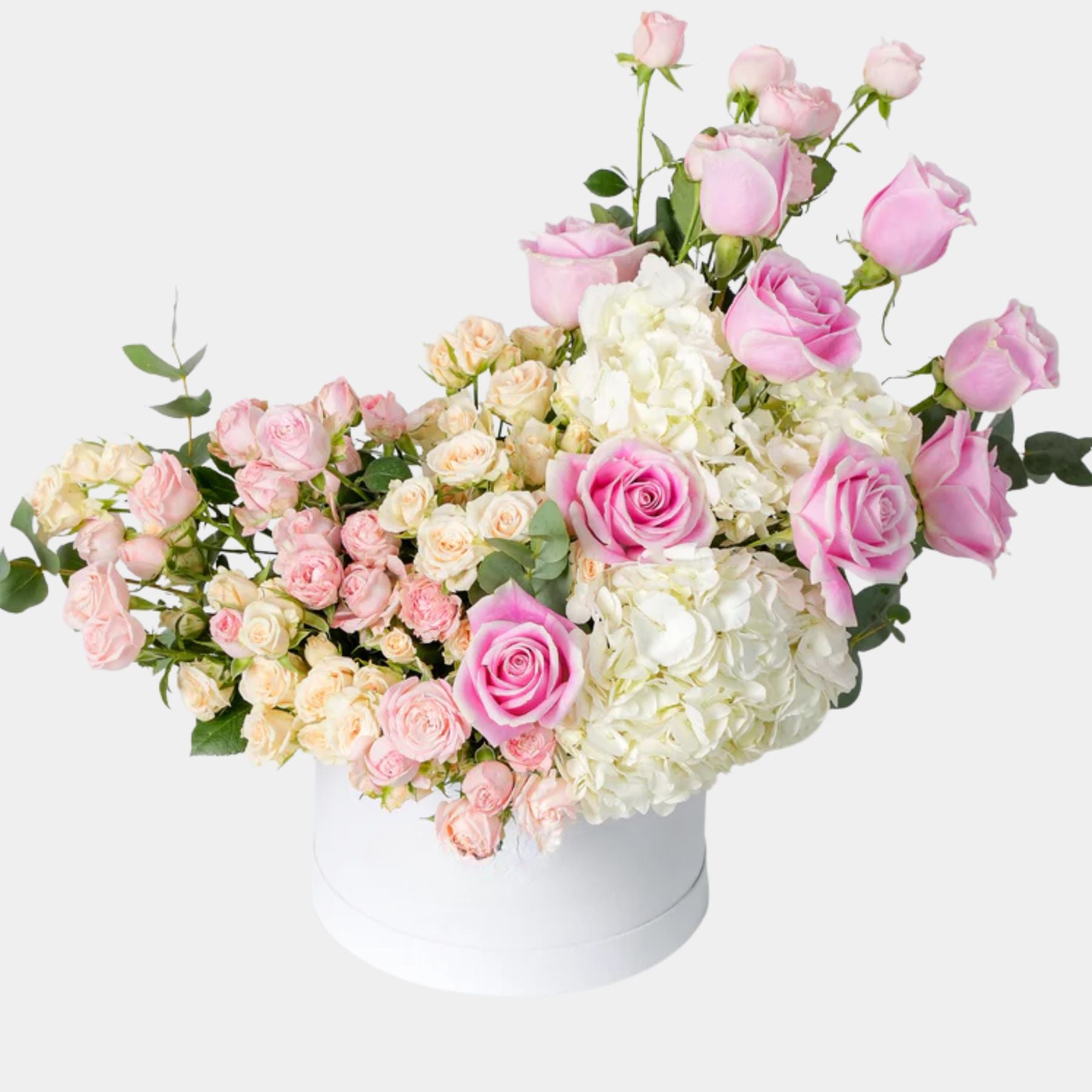 Zovi White Flower Box